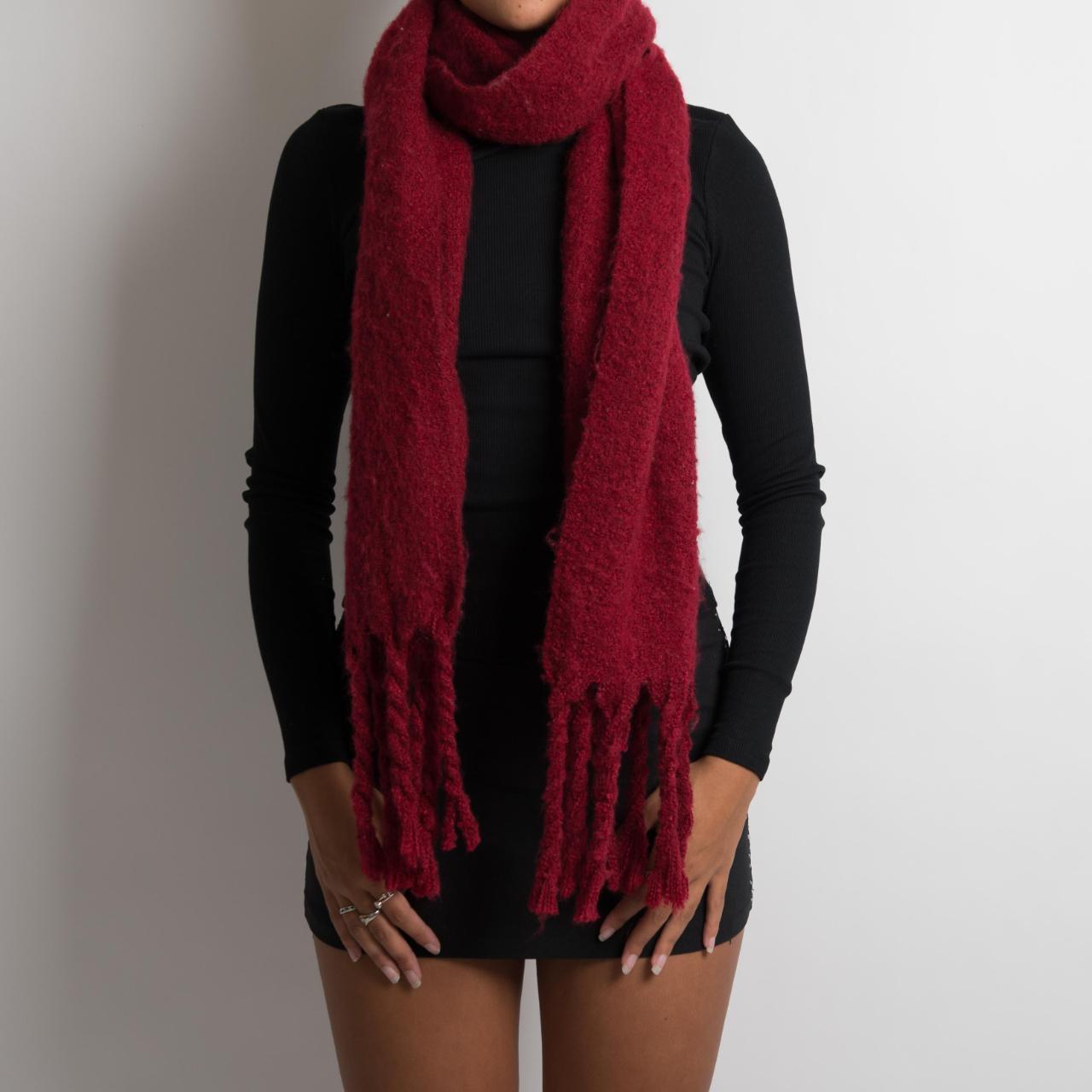 Miss Shop Women's Red Scarfwraps Depop
