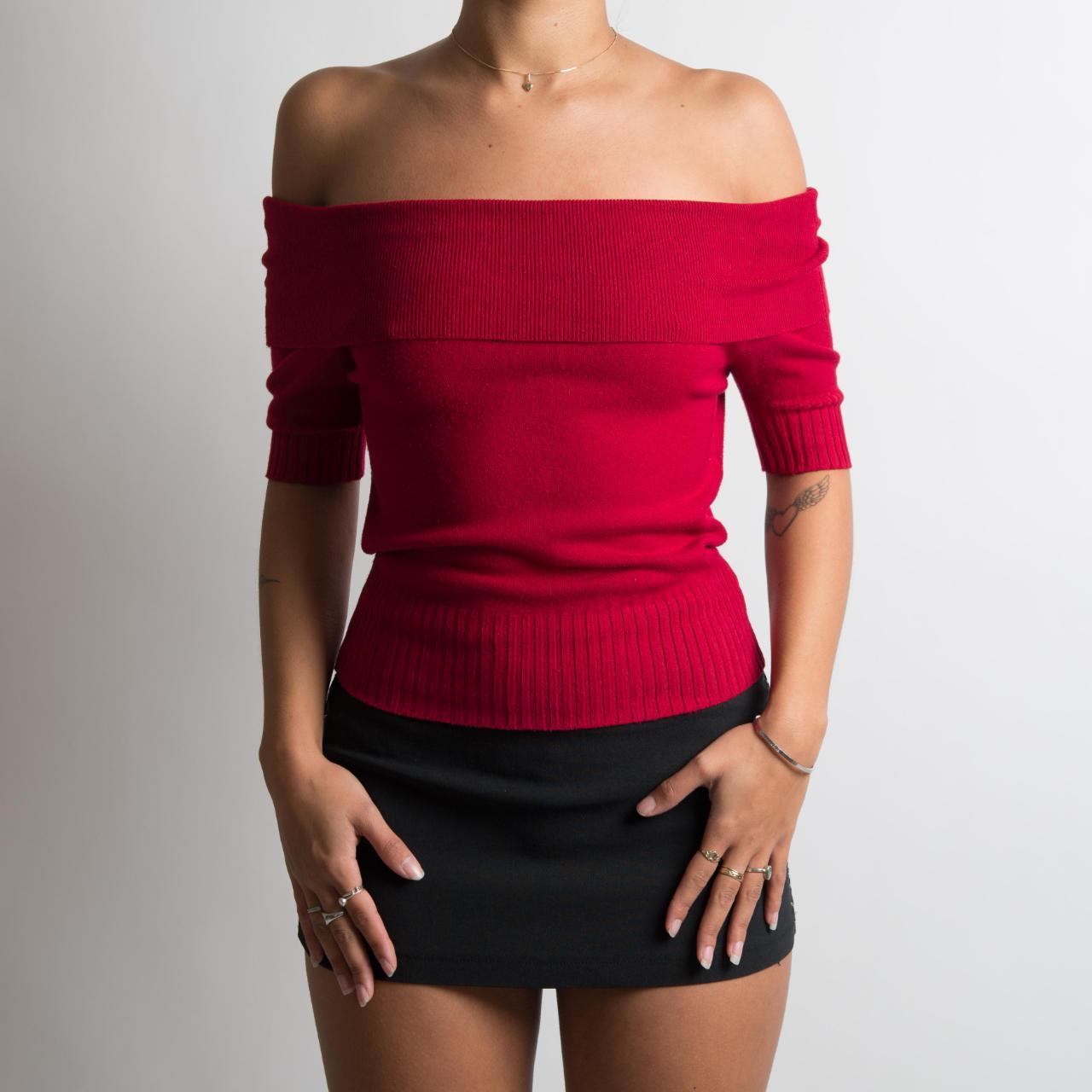 Women's Red Shirt Depop