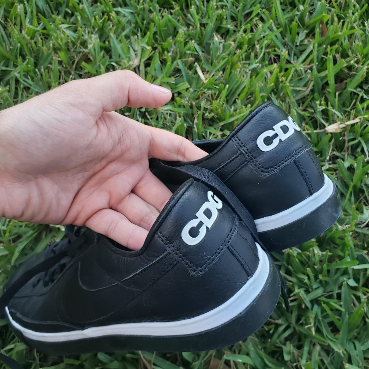 Comme des Garcons Black Nike CDG Blazer Low Sneakers...