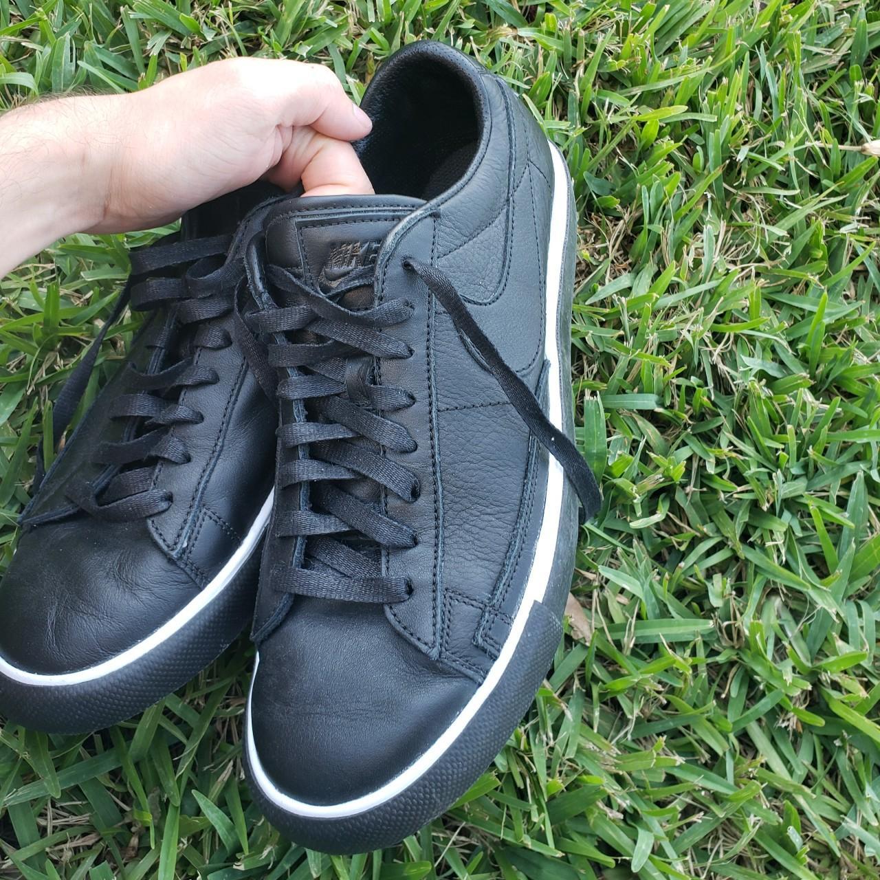 Comme des Garcons Black Nike CDG Blazer Low Sneakers...