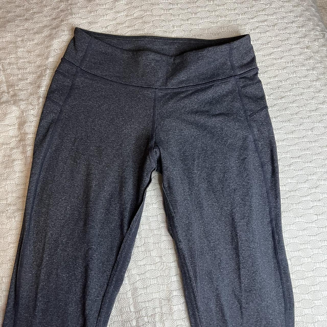 Grey blue lululemon leggings 🤍 ~ size 4 ~ worn once - Depop