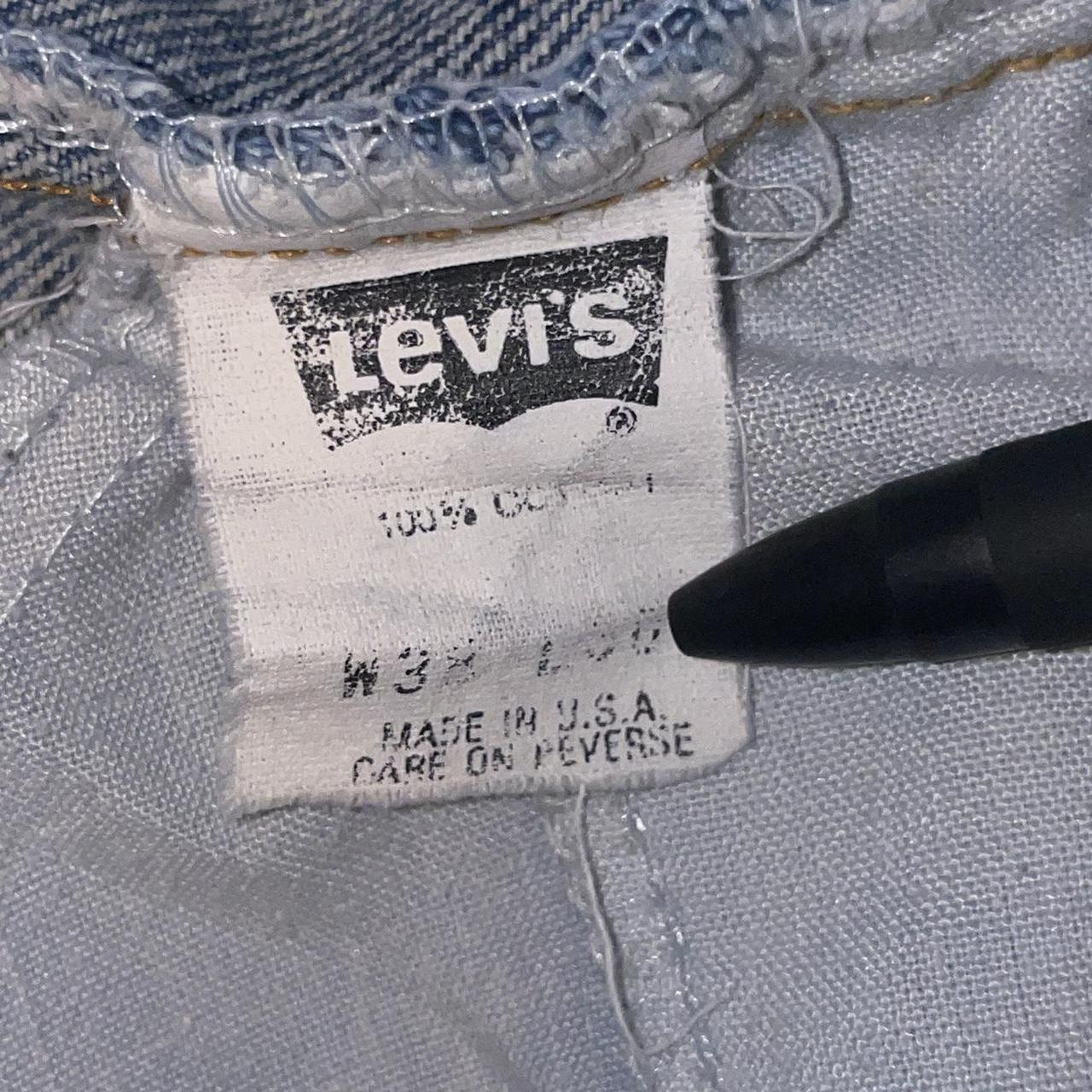 Vintage Levi’s 505 Jeans Baggy Medium Wash Denim... - Depop