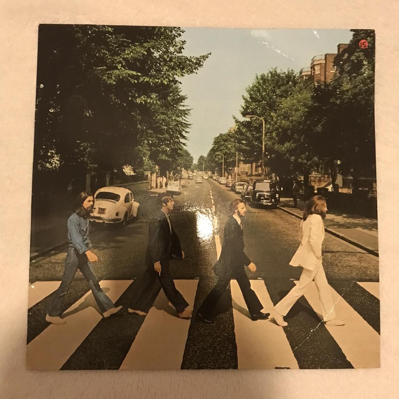 abbey road vinyl beatles with hits such as here... - Depop