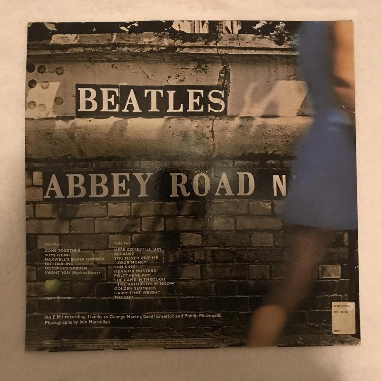 abbey road vinyl beatles with hits such as here... - Depop