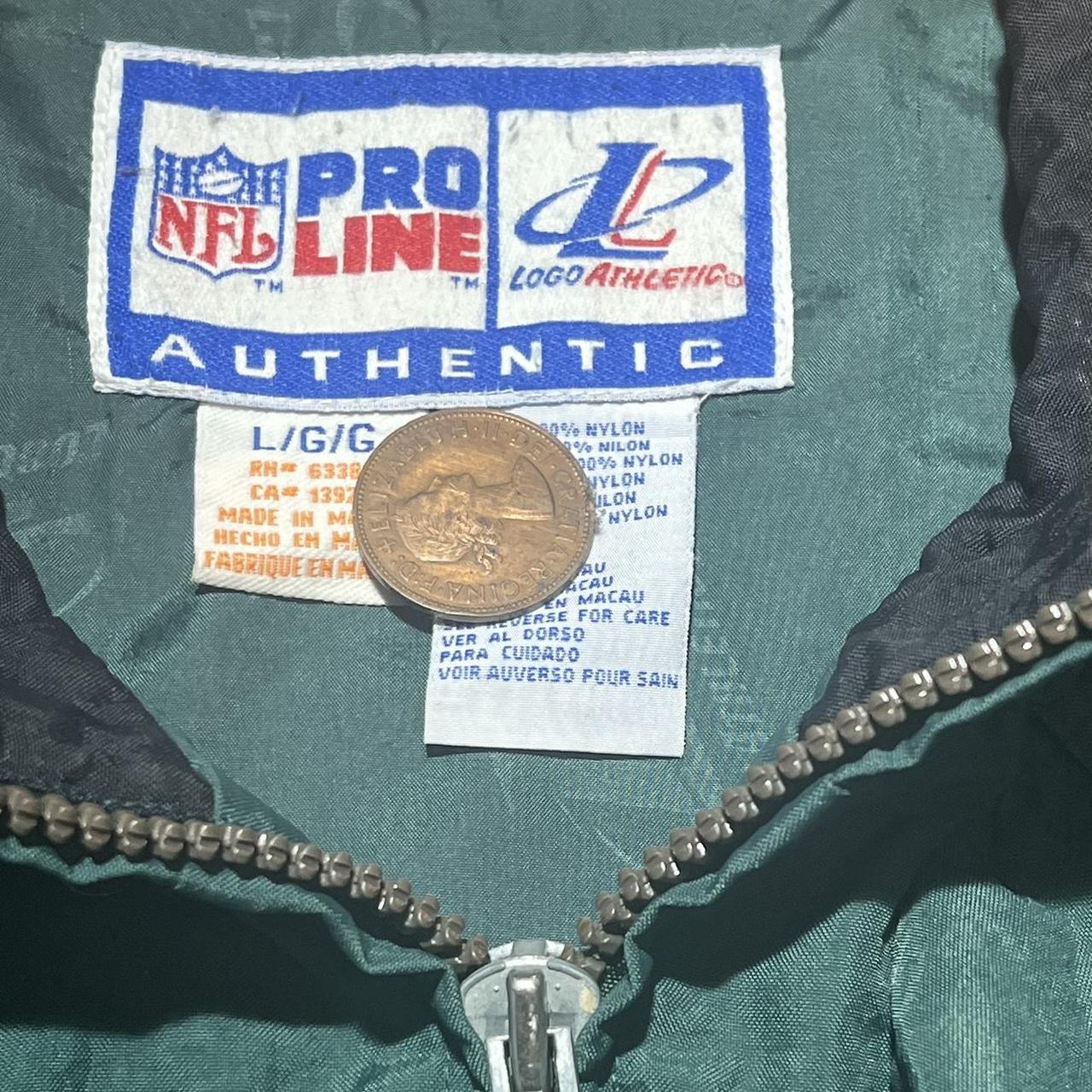 Vintage Green Bay Packers winter jacket! Quarter zip - Depop