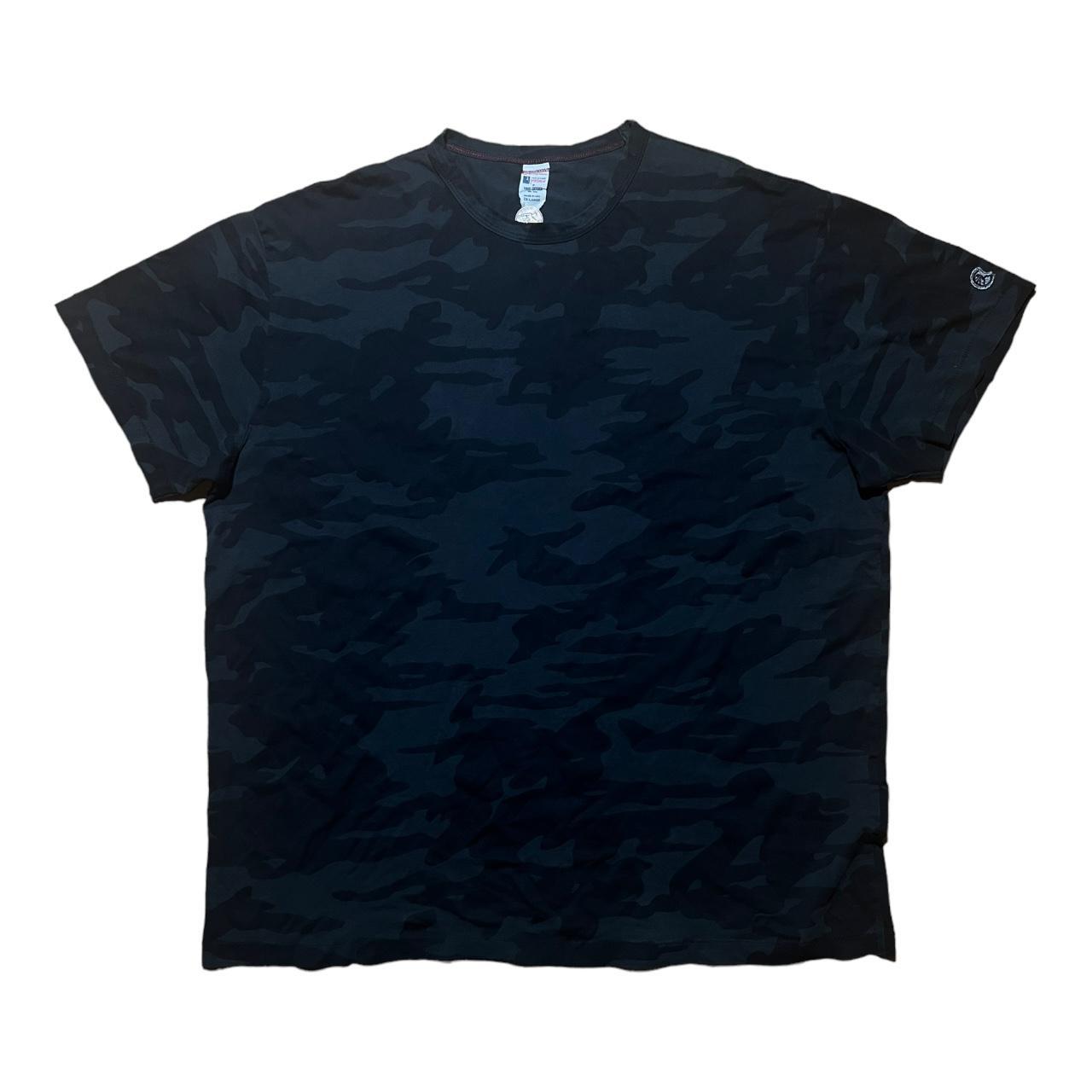 Blue camo best sale champion shirt