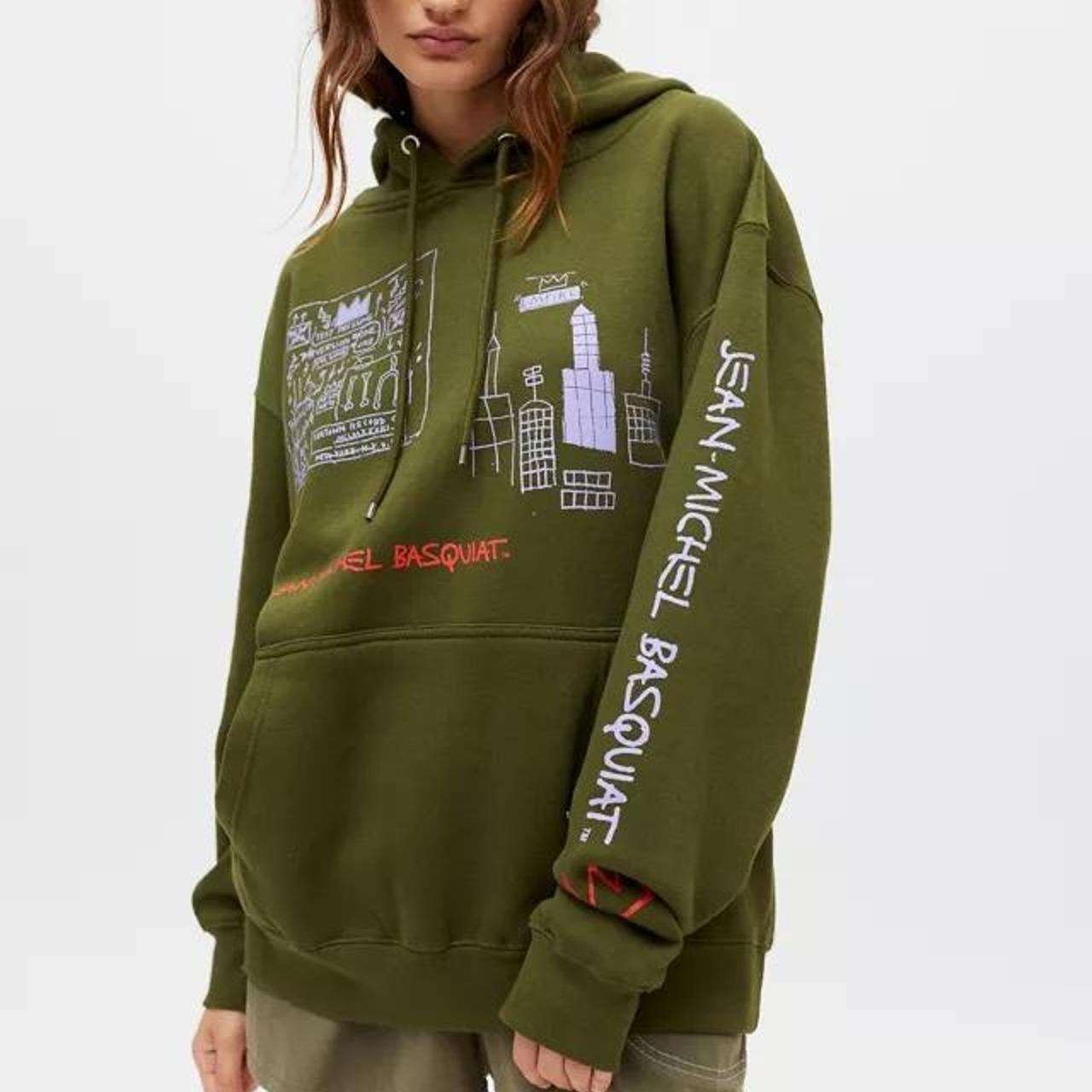Urban Outfitters Women's Green Hoodie