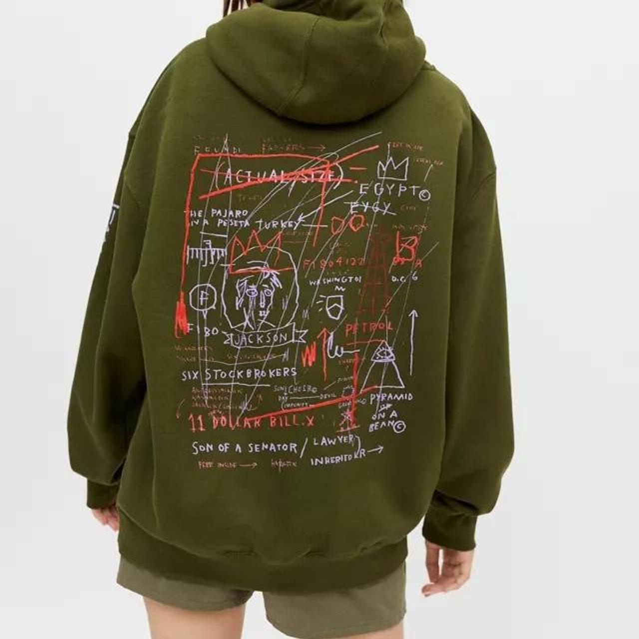 Urban Outfitters Women's Green Hoodie (2)