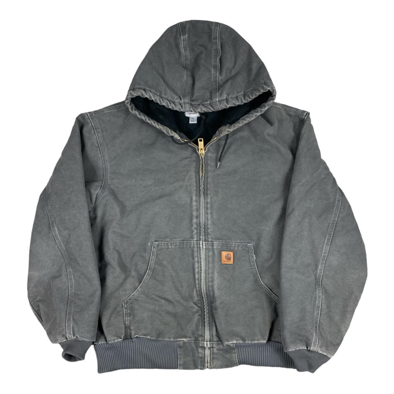 Carhartt Men's Grey Jacket | Depop