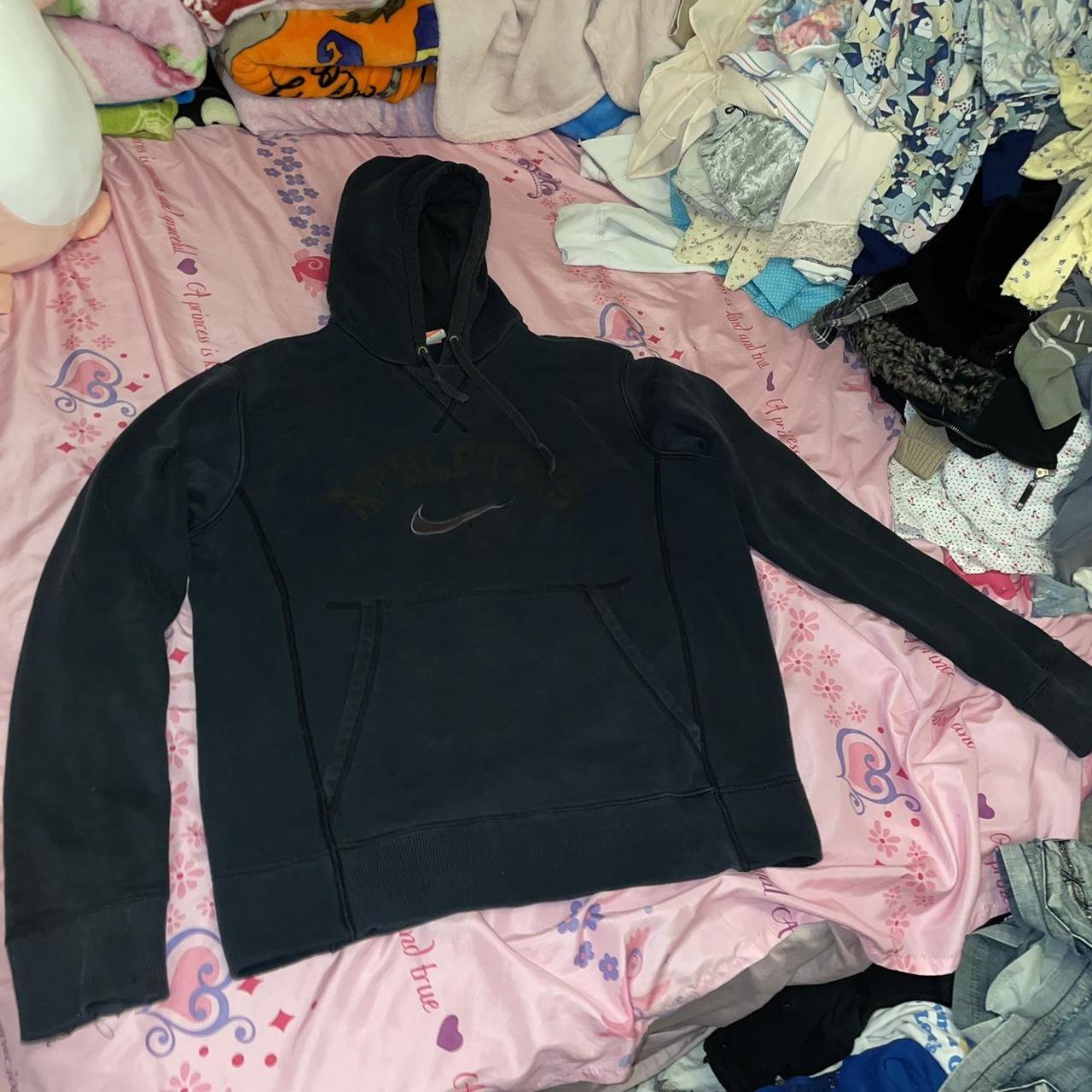 Nike the athletic dept. black grey Nike swish logo Depop