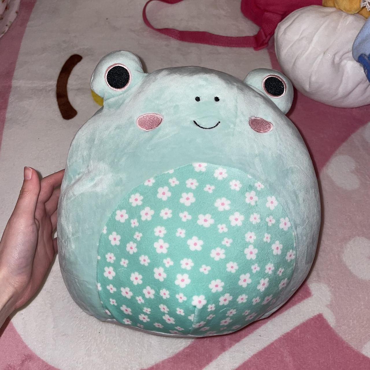 Squishmallow easter spring 2023 fritz ? The frog - Depop
