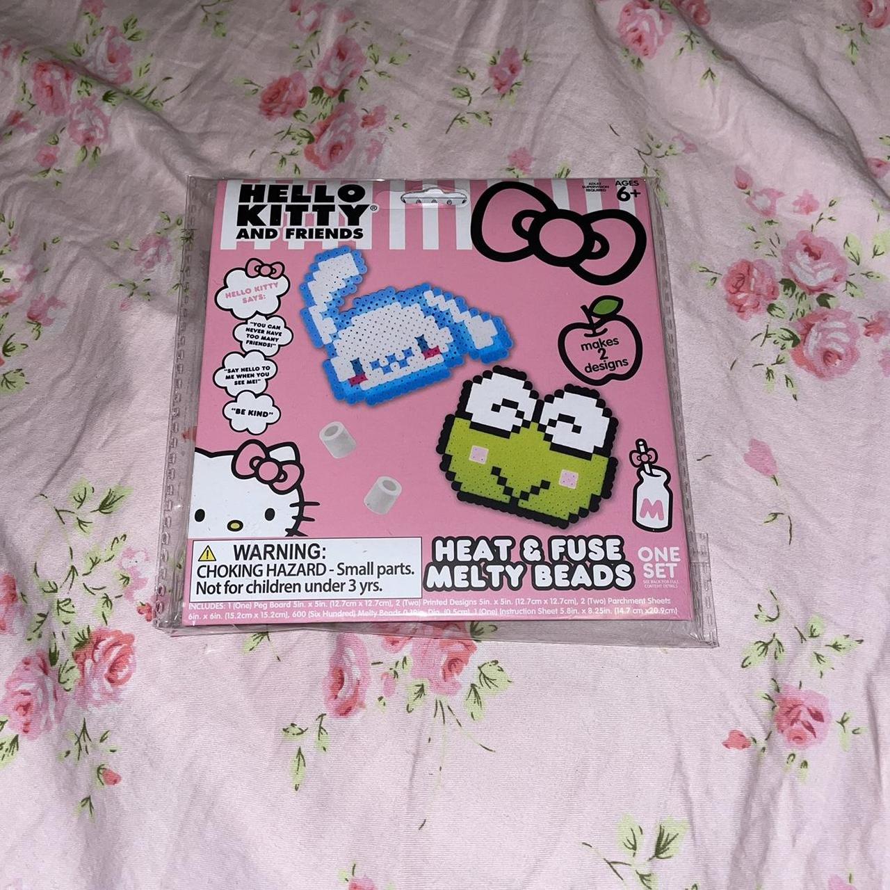 Hello Kitty Heat & Fuse Melty Beads ,3 set ,Makes 6 Designs