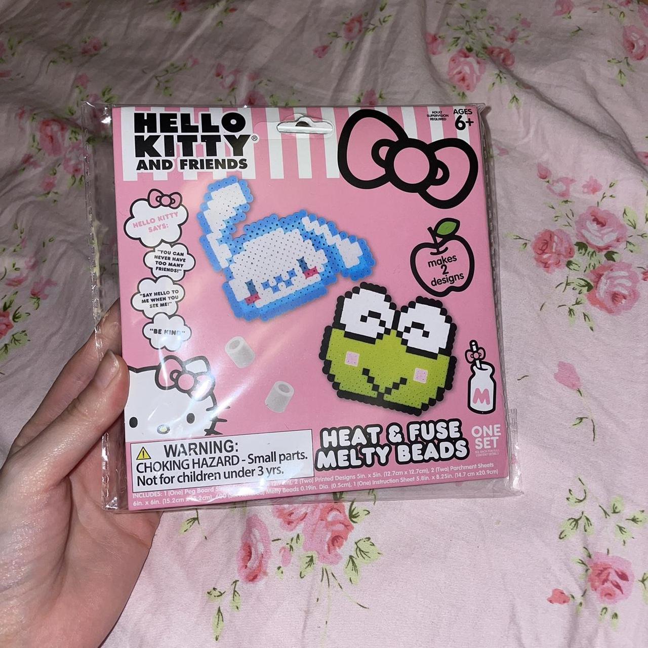 NEW, Hello Kitty Heat & Fuse Melty Beads, Makes 2 Designs