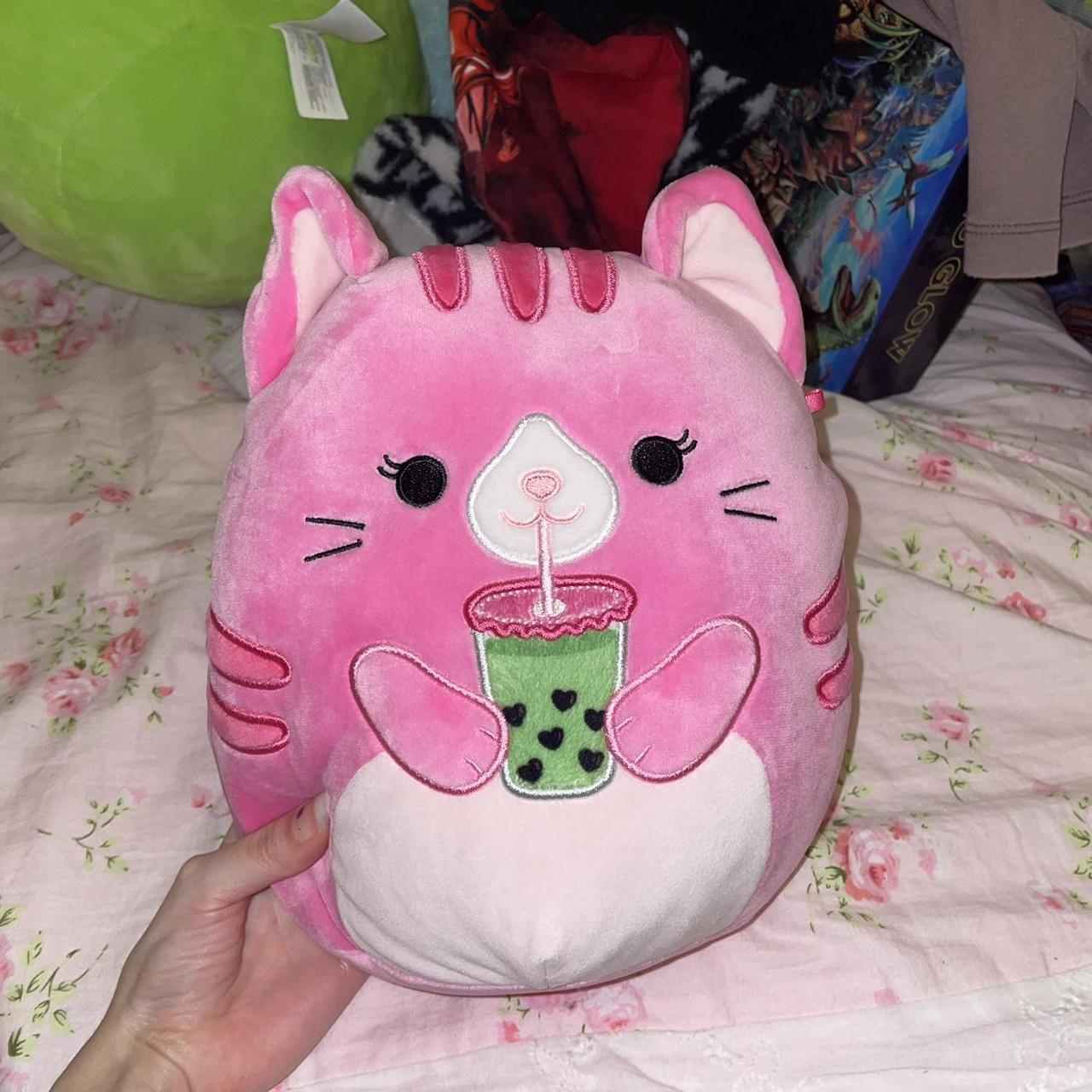 Squishmallow Charlotte the calico cat 💗 Summer - Depop