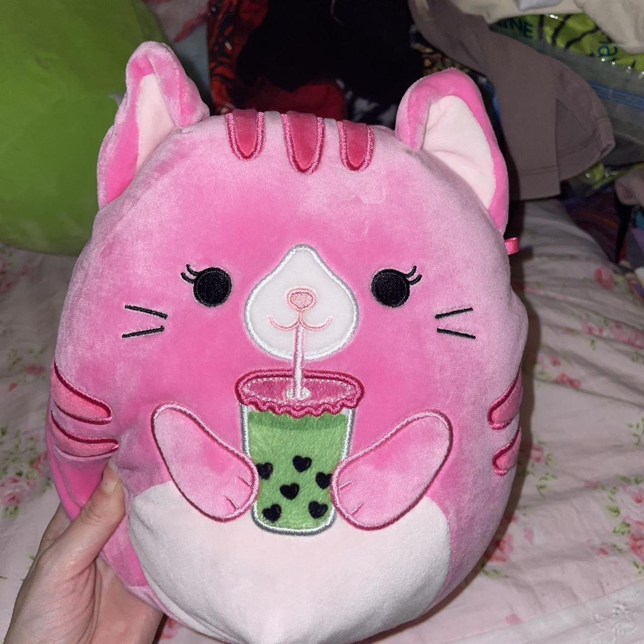 Squishmallow Charlotte the calico cat 💗 Summer - Depop