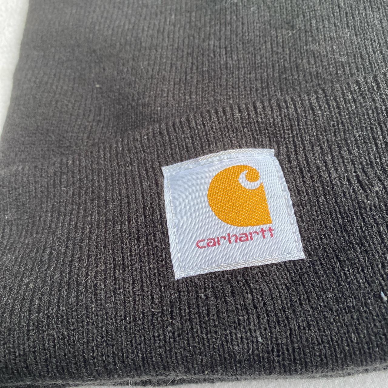 Black carhartt hat Wooly hat for winter/autumn... Depop