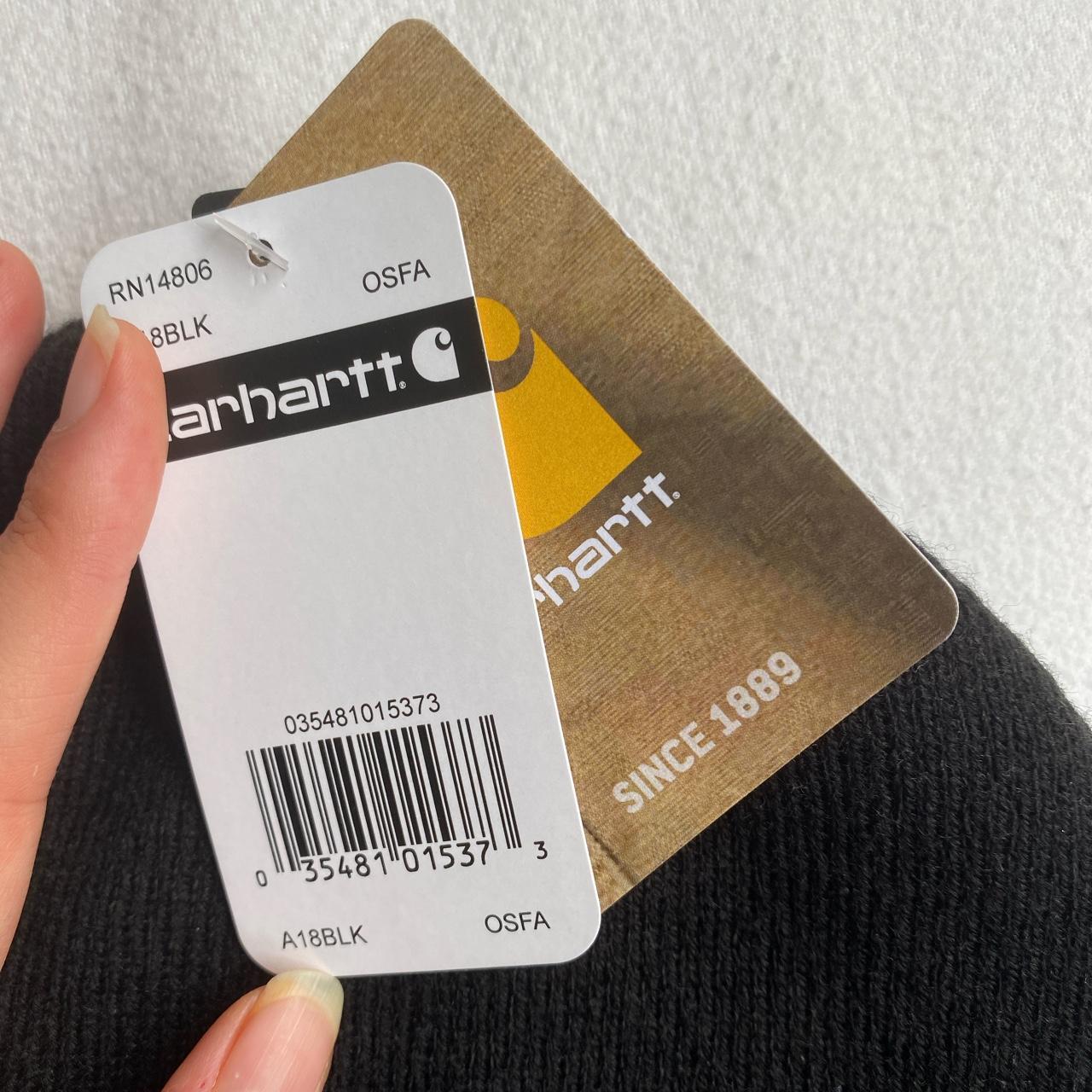 Black carhartt hat Wooly hat for winter/autumn... Depop