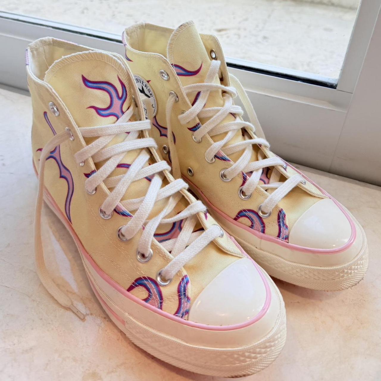 Golf Wang Men's Sneakers Cream/Pink US – Converse x Golf