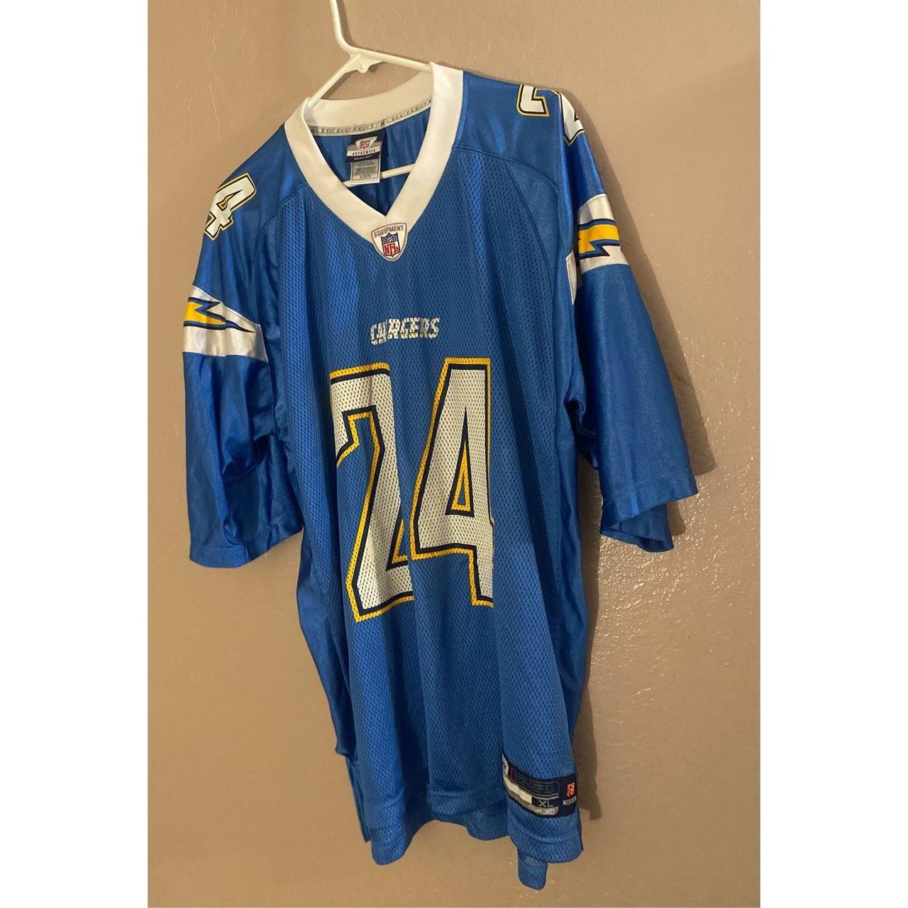 Buy the NFL Reebok Men Blue Chargers #24 Matthews Football Jersey