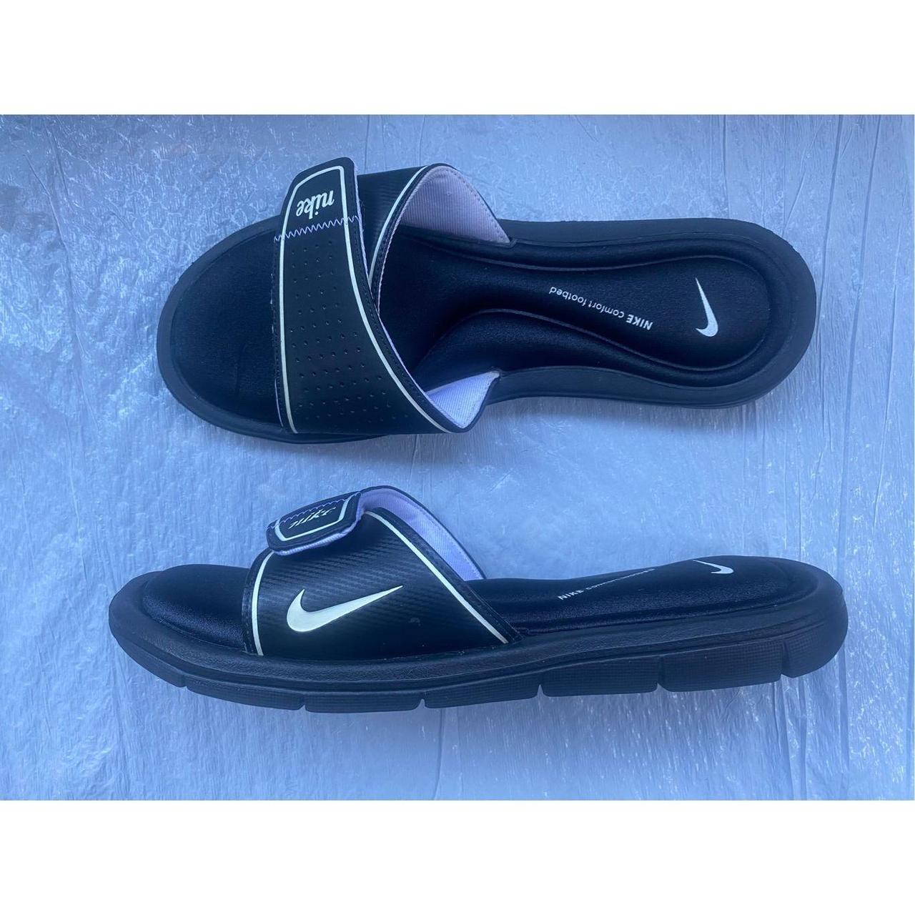 Nike women's comfort footbed slides best sale