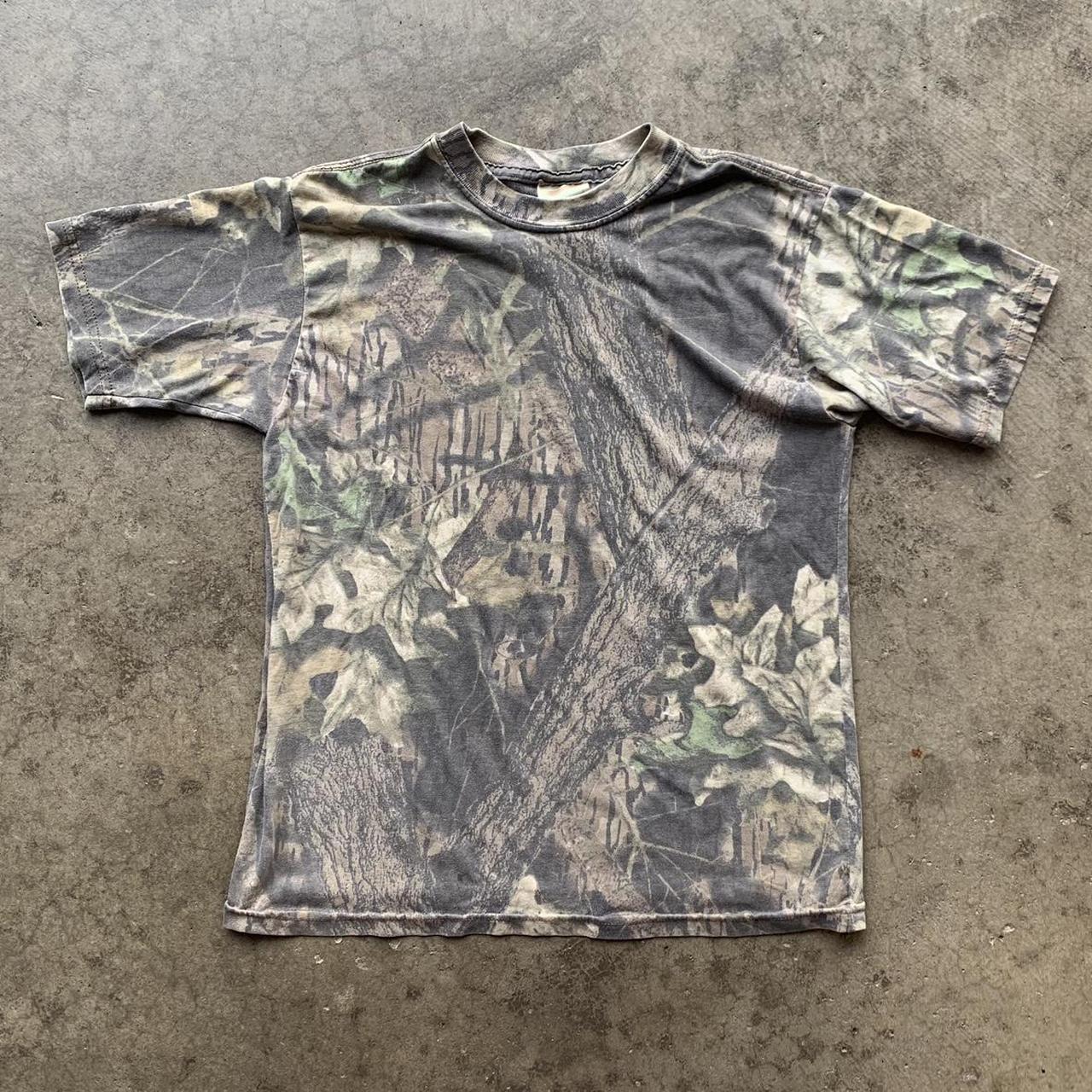 MOSSY OAK REALTREE CAMO TEE adult small (boys xl) no... - Depop