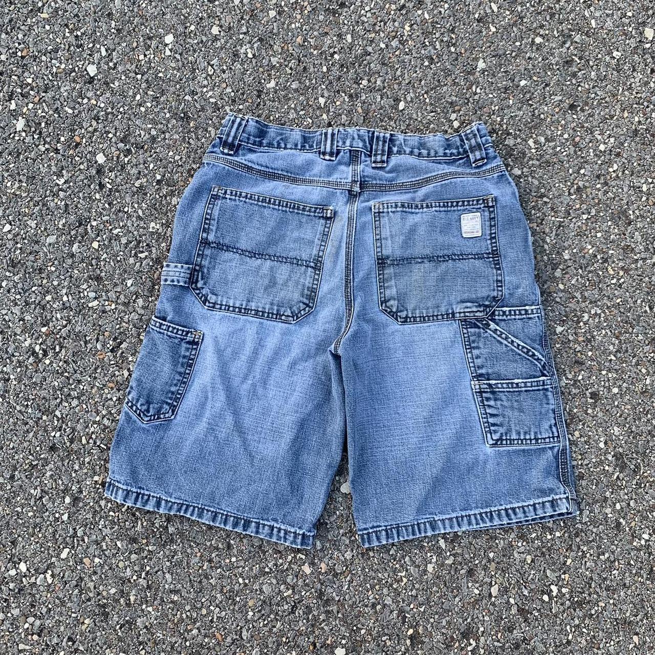 VINTAGE CARPENTER JORTS 26 waist 12 boys flaws... - Depop