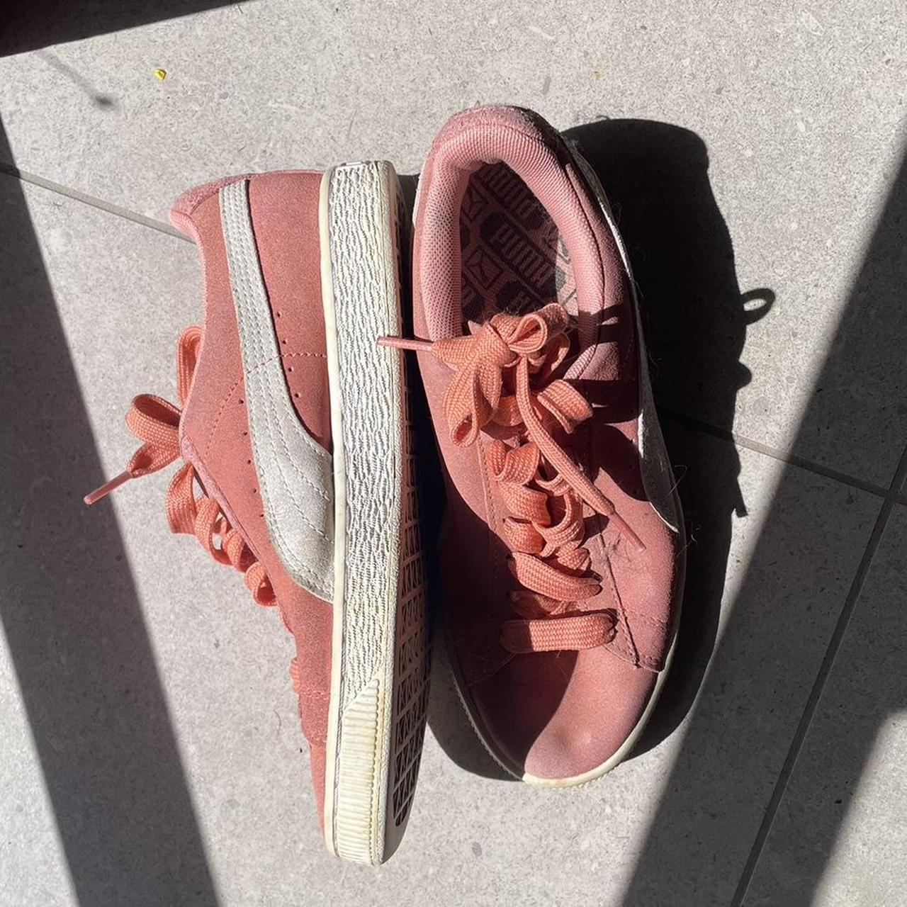 Pink puma suede size 6 best sale