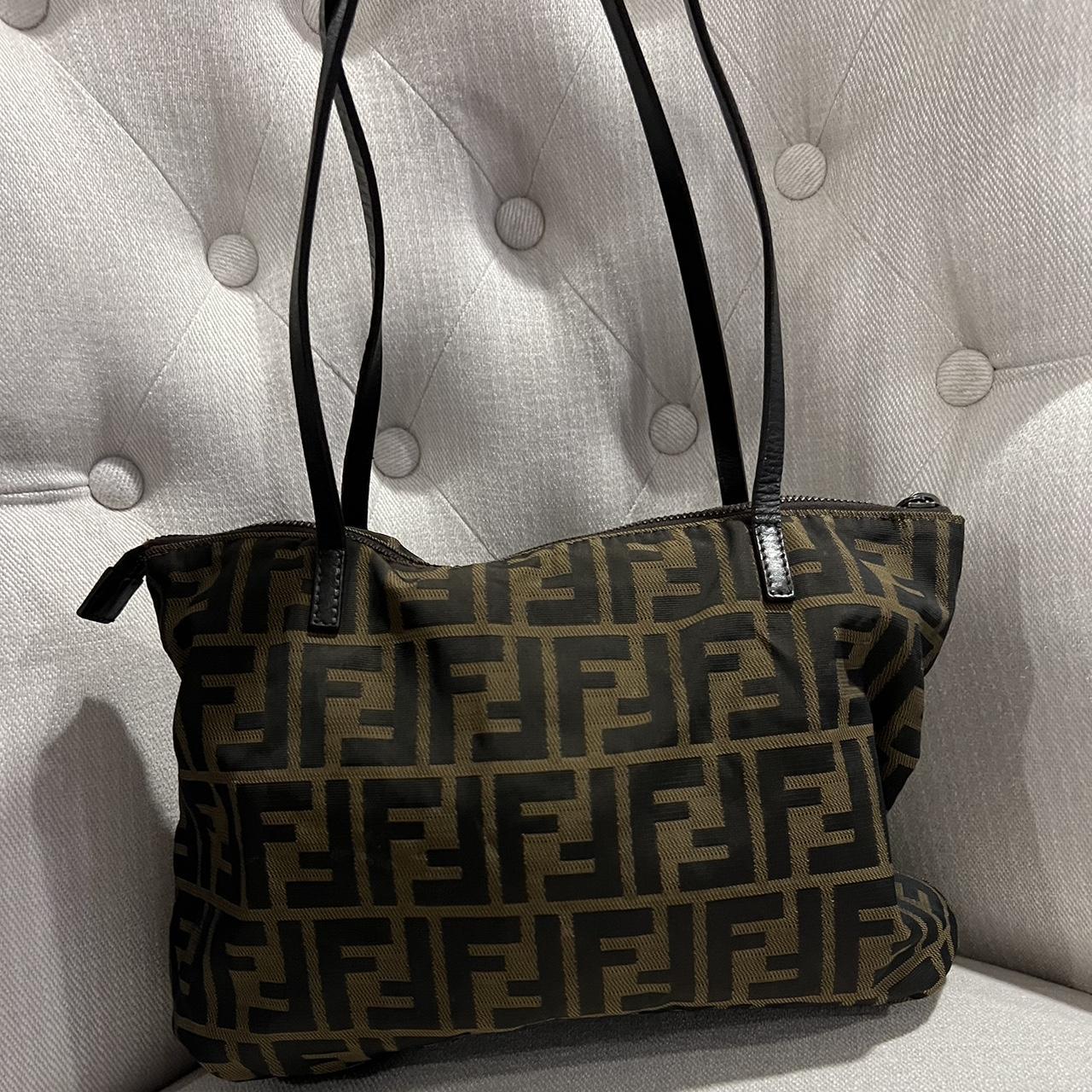 Fendi mini tote 👜 100% vintage fendi tote . Good... - Depop