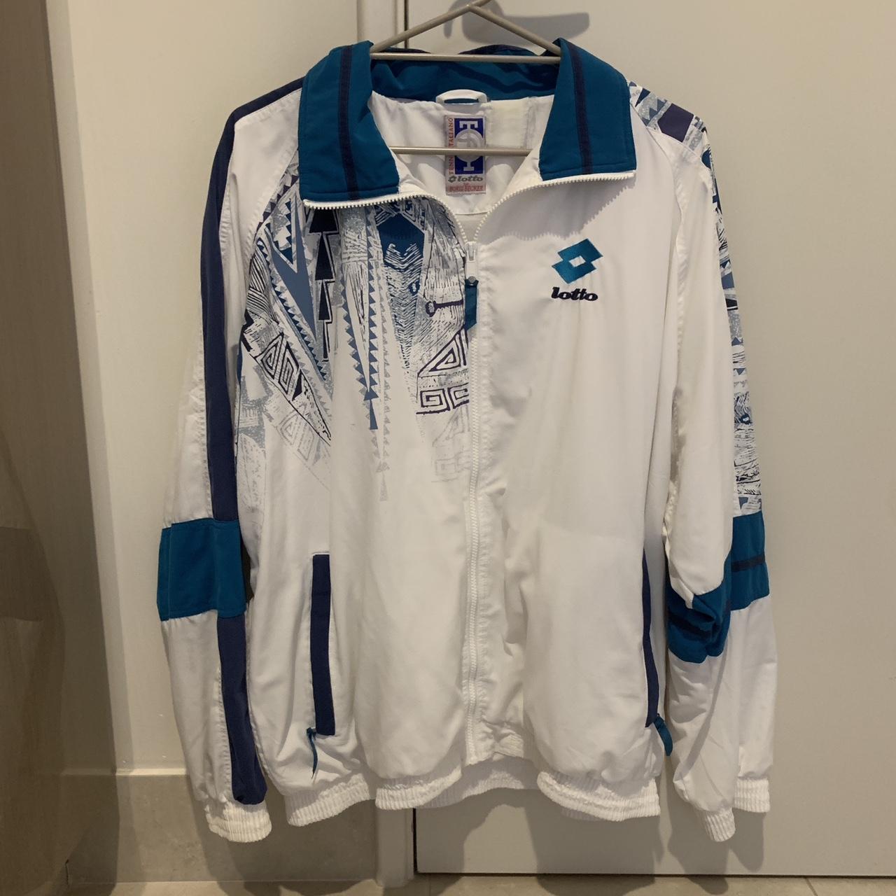 Vintage Lotto Boris Becker Tennis Jacket. Size tag | Depop