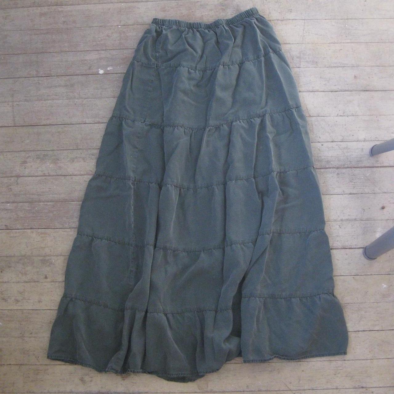 RARE Brandy Melville europe long dark green Izzy... Depop