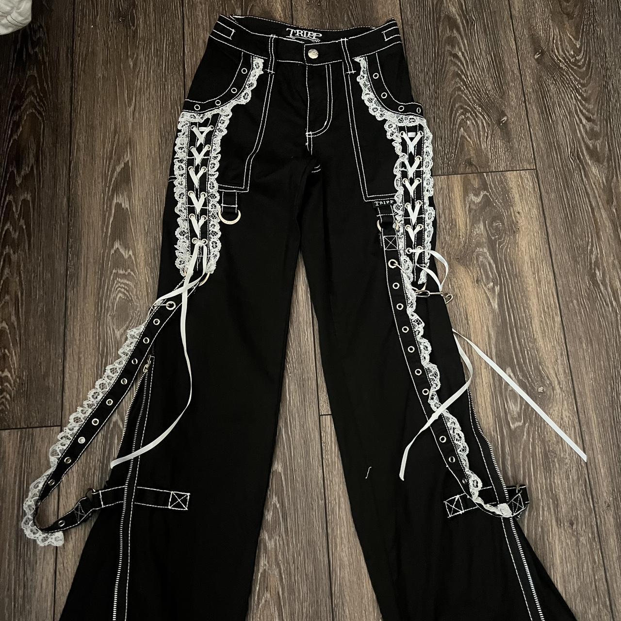 Tripp NYC Harness Dark Street Pants [BLACK] – VampireFreaks