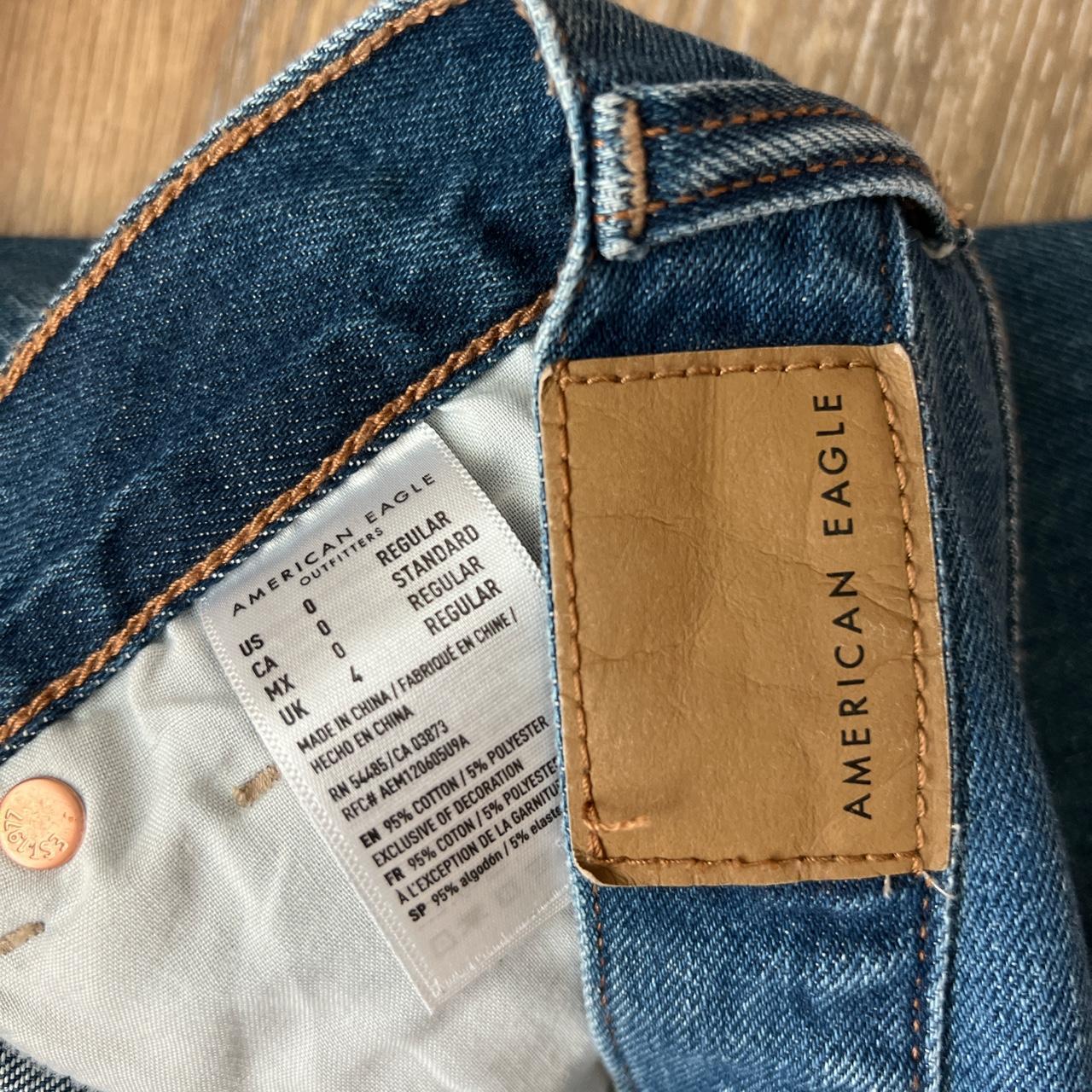 American Eagle Outfitters Women's Blue and Navy Jeans | Depop