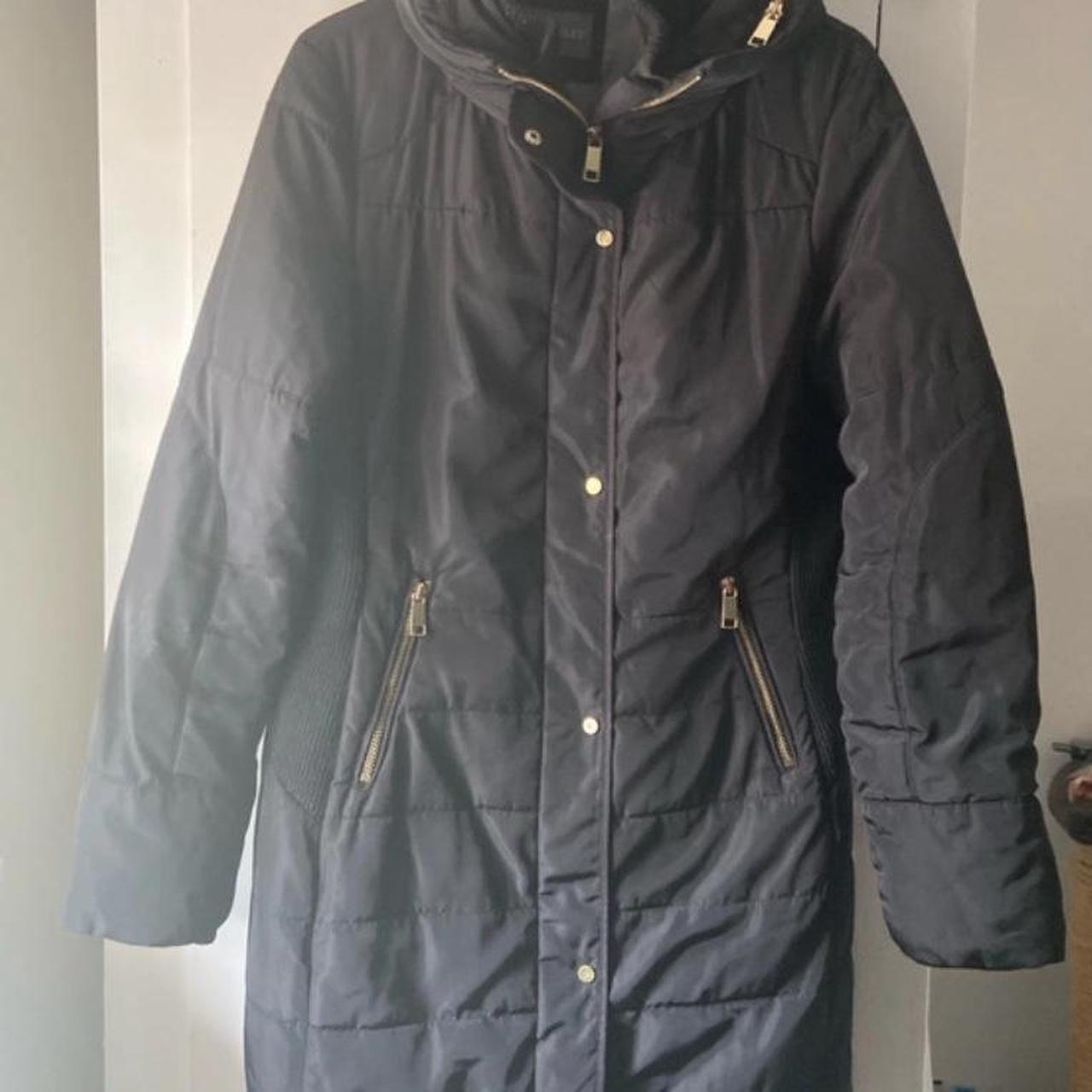 Womens Coats Laura Ashley Black Coat Laura Ashley Black Padded