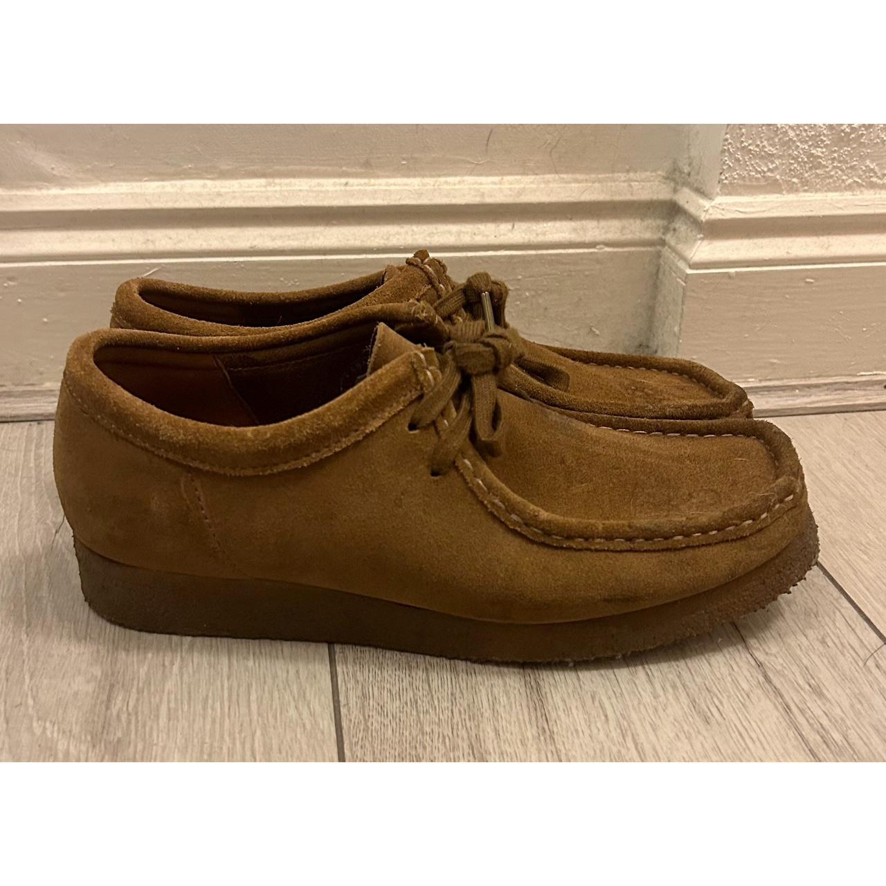 Clarks Wallabees., Cola Suede., Size UK 6. Some...