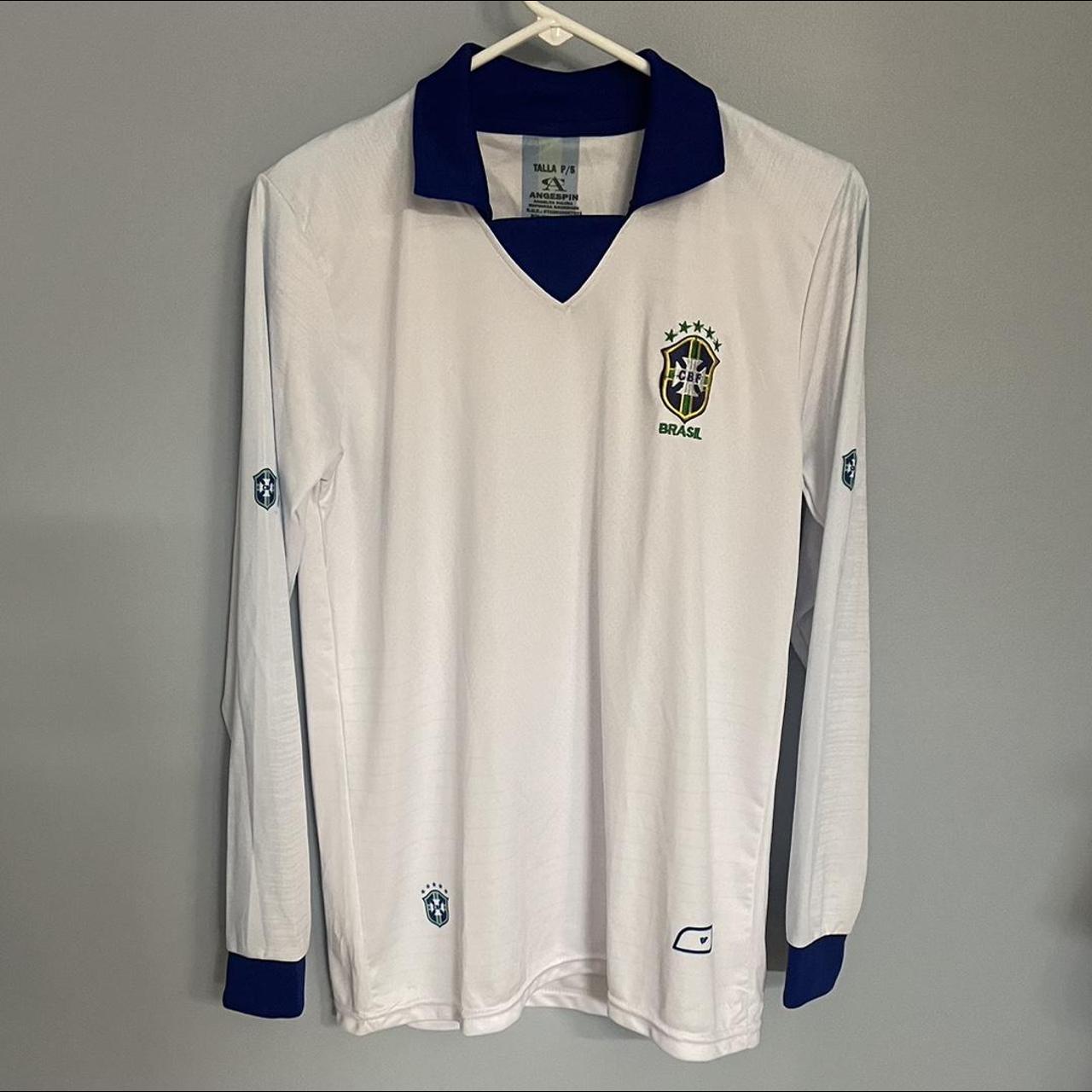 BNWT Brazil Away Football Shirt 1998/00 Adults XL - Depop