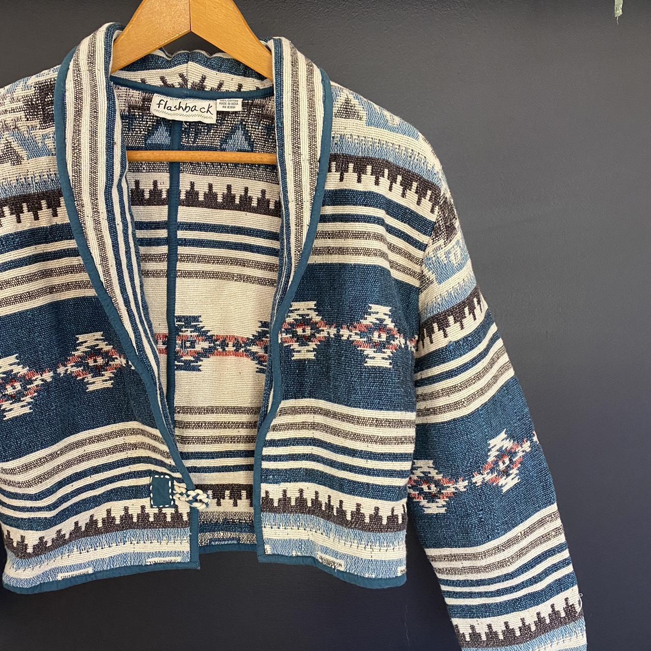 Western Blanket Jacket 🧥 note button missing easy... Depop