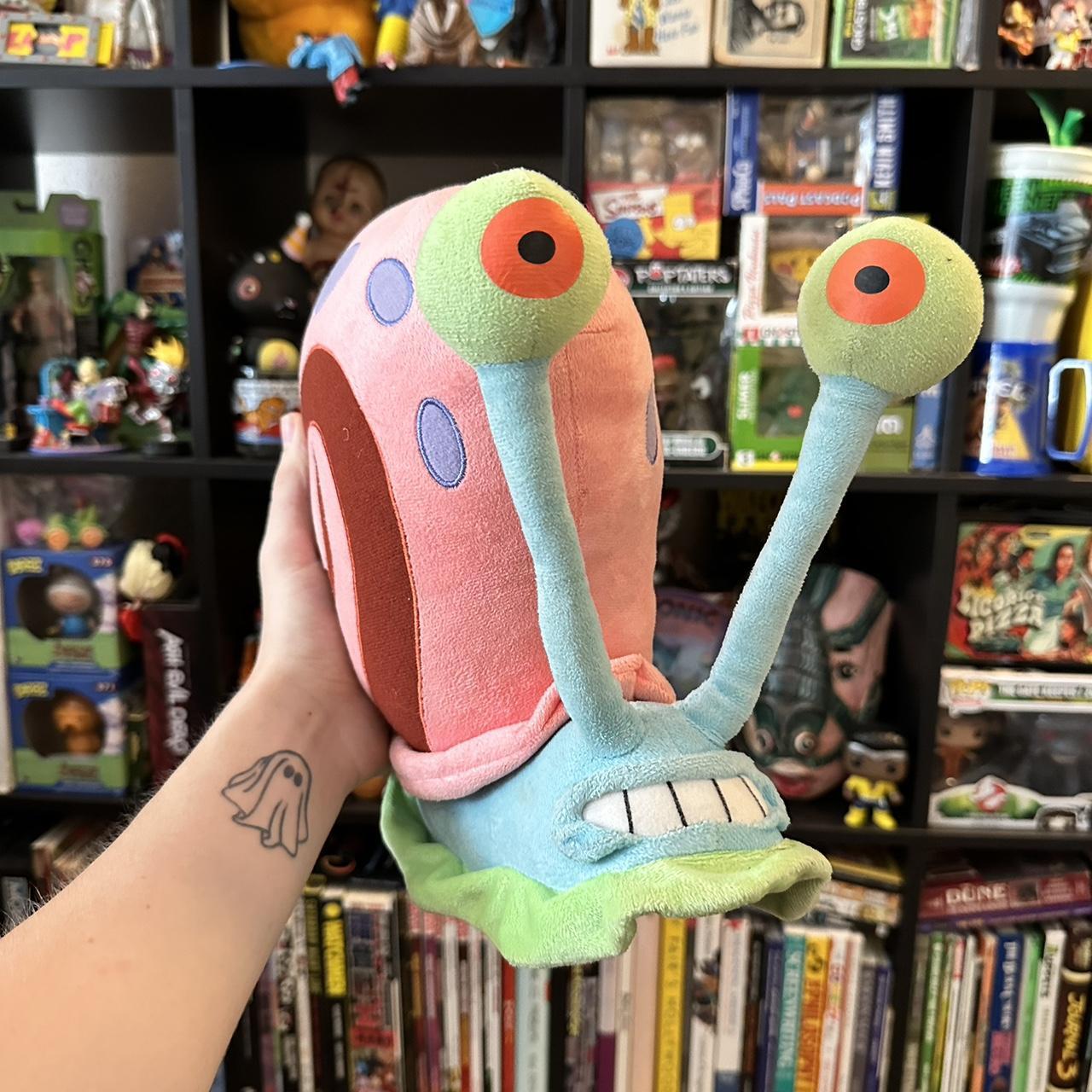 Gary the Snail Nickelodeon mall of America plush... - Depop