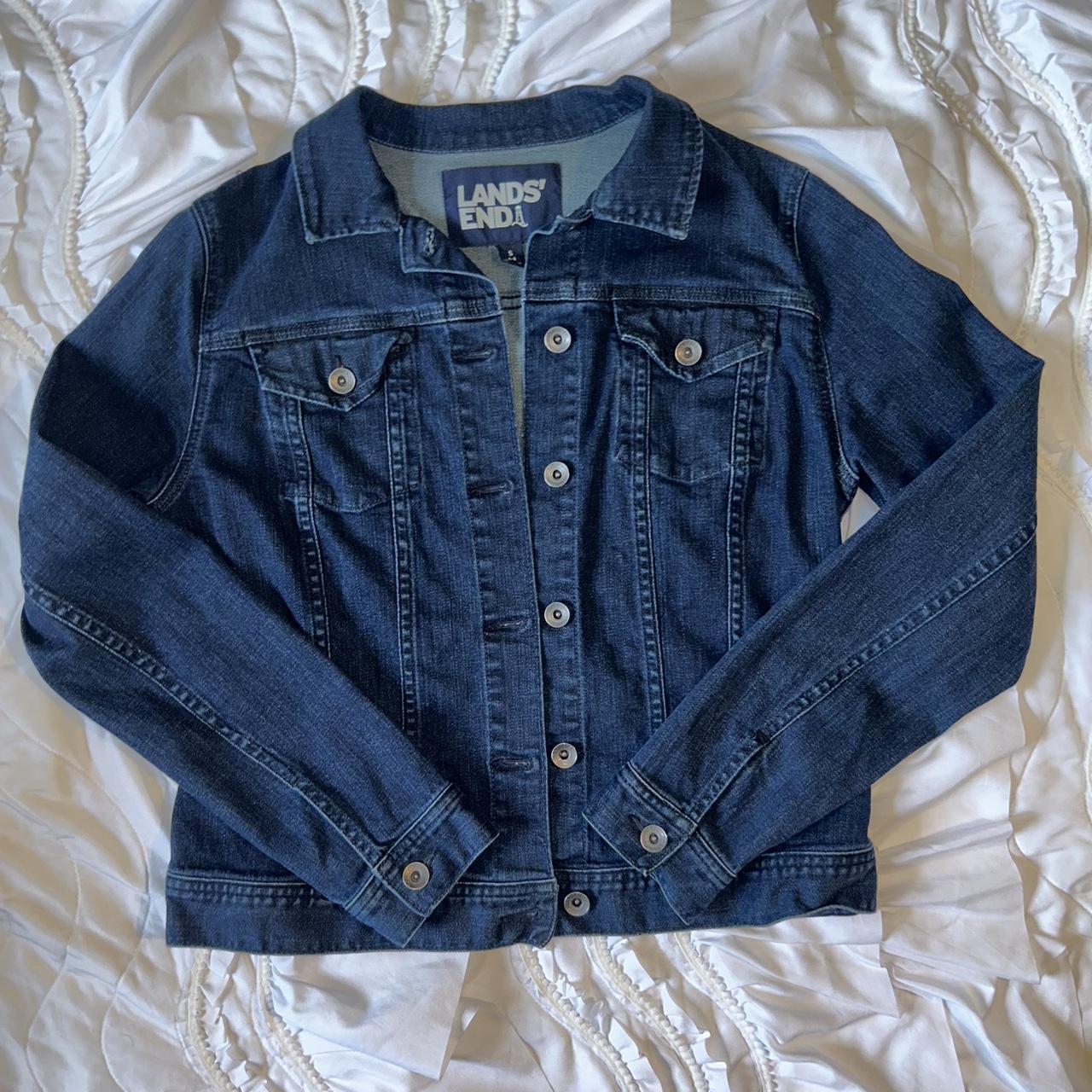 Lands end sale jean jacket