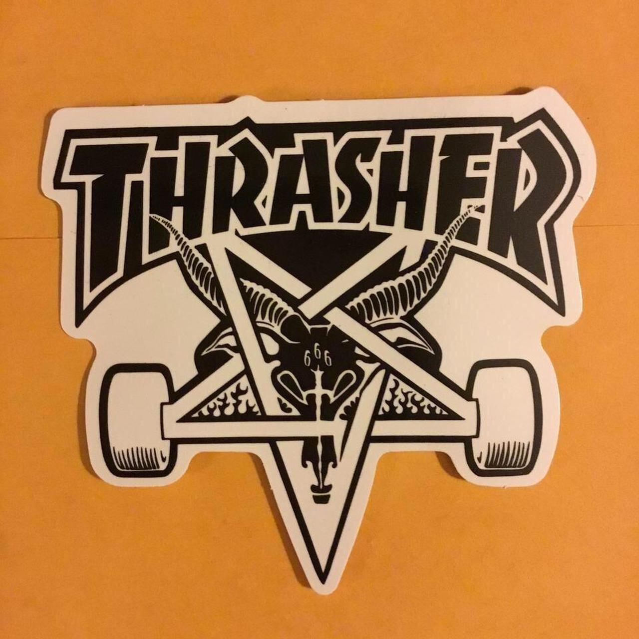 Thrasher Skateboard skate sticker Mix & match... - Depop