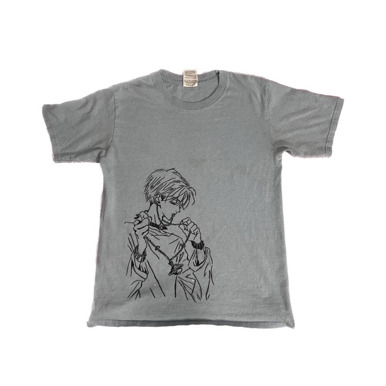 ⭐️NANA ANIME SHINICHI OKAZAKI COTTON T-SHIRT. Nana's