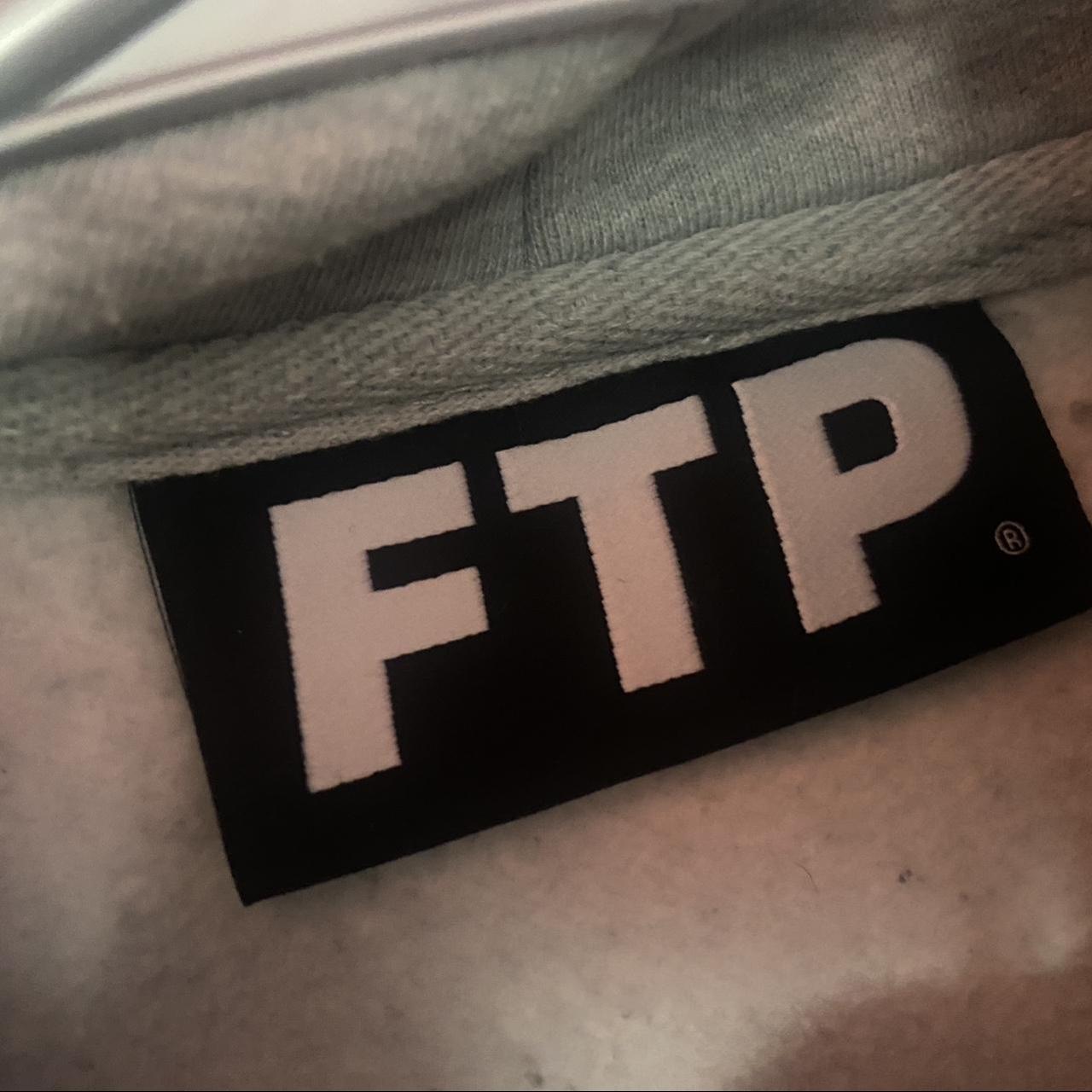 FTP Men's Grey Hoodie | Depop