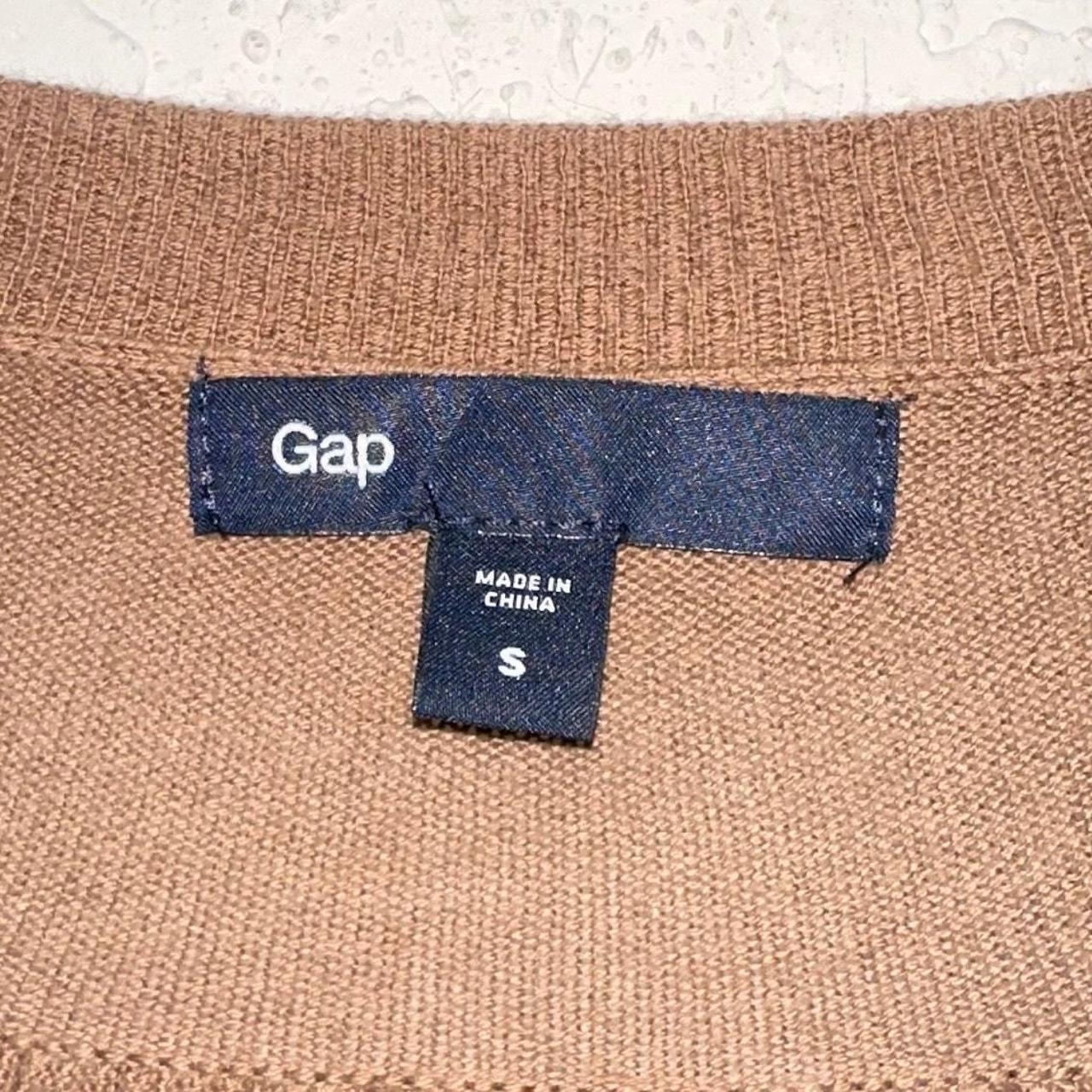 Gap Women's Sweater - Brown - S – EUC Gap Button … - image 3