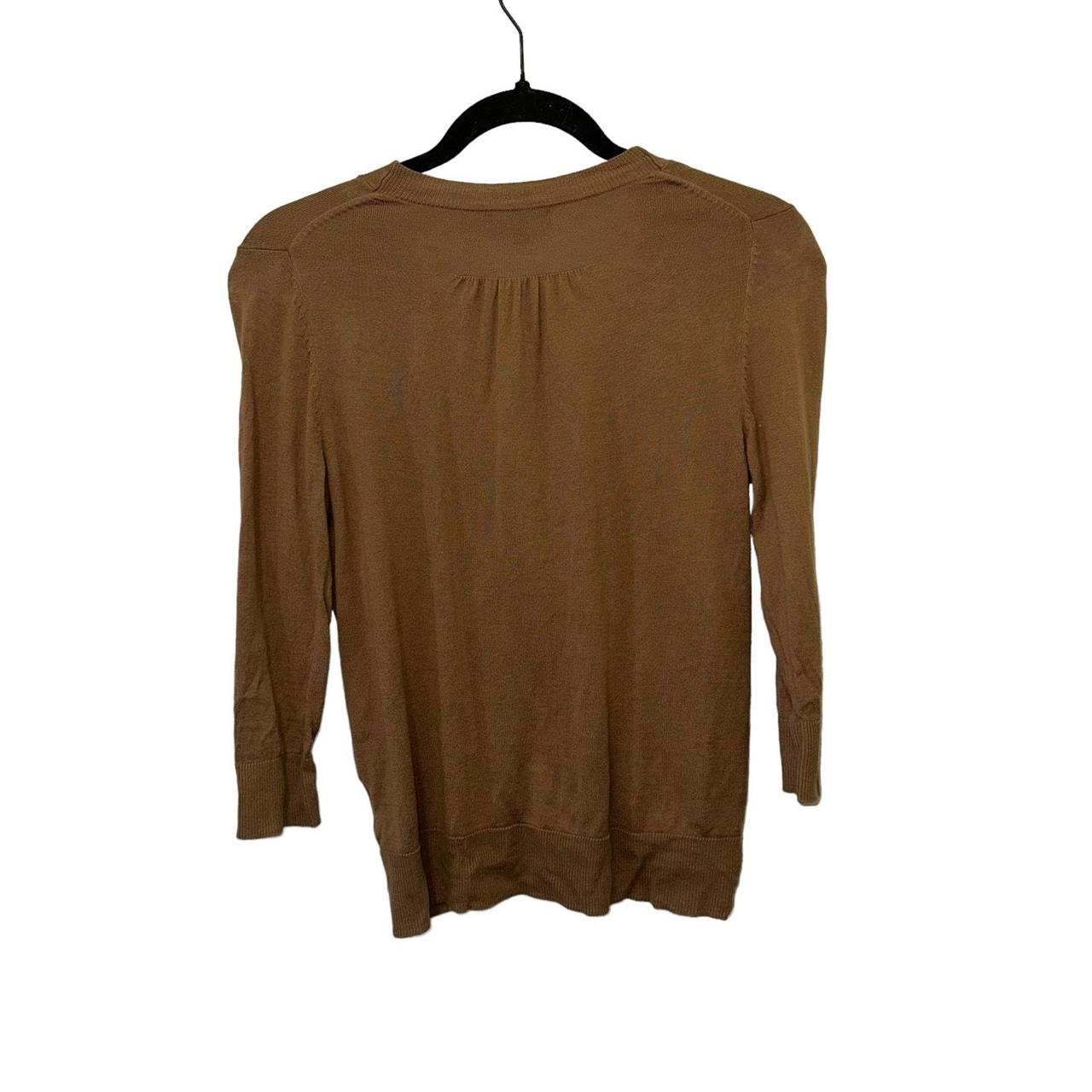Gap Women's Sweater - Brown - S – EUC Gap Button … - image 2