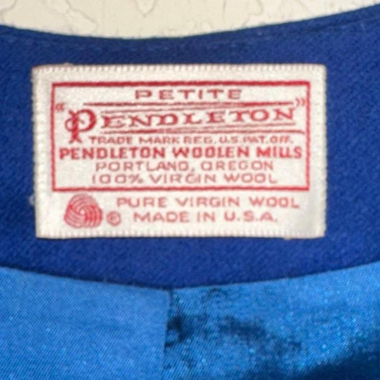 Pendleton Women's Jacket - Blue - 10 – EUC Pendle… - image 3
