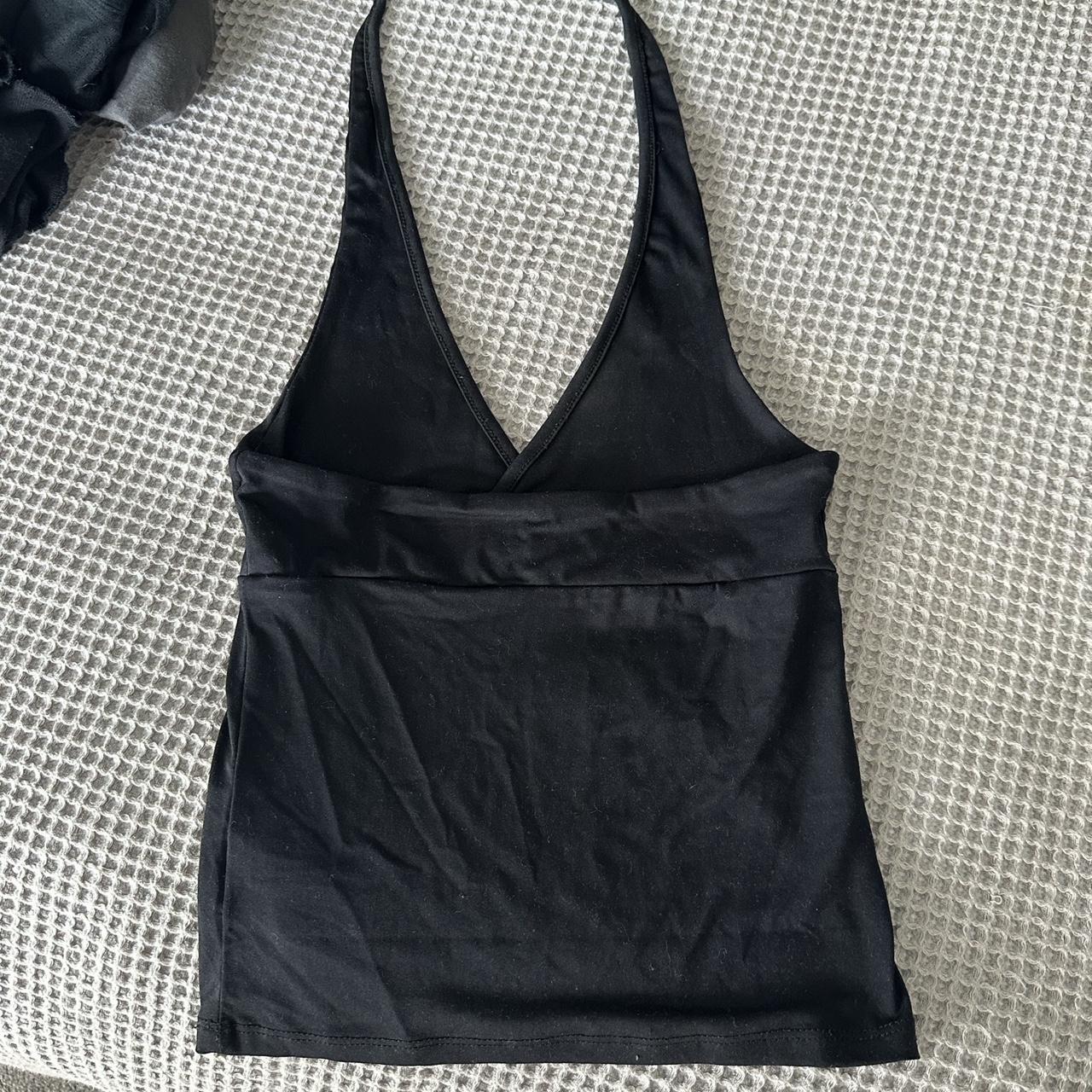 glassons super soft halter neck top worn once in... - Depop