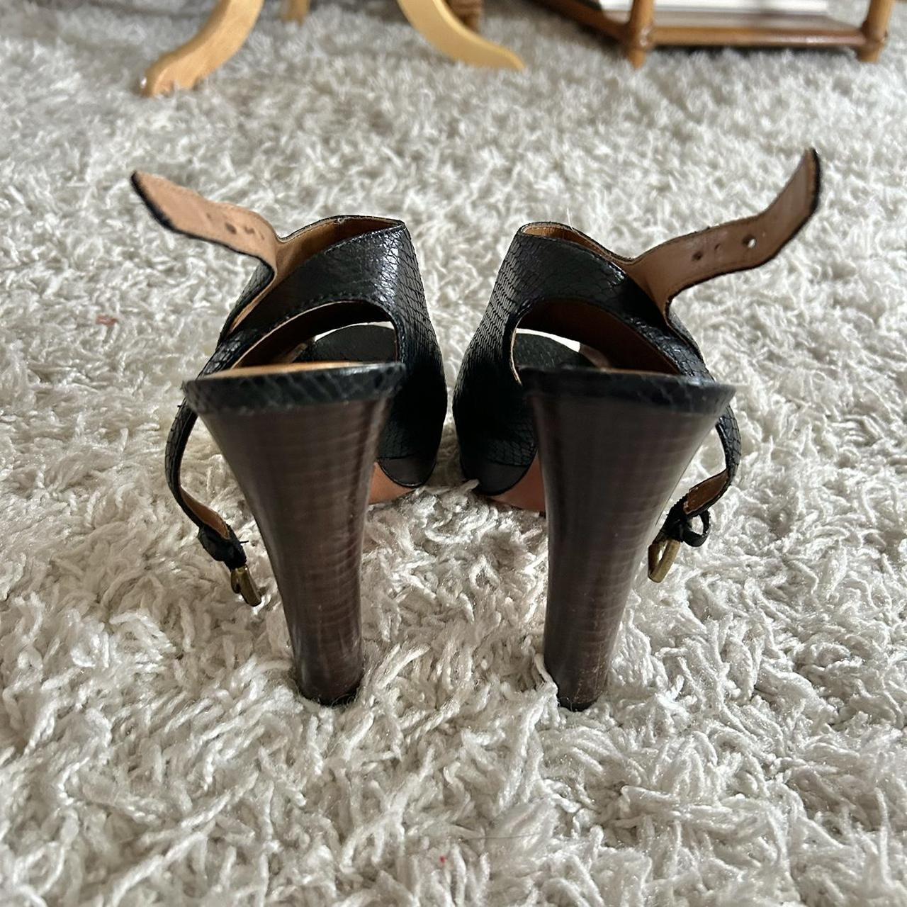 Coach store slingback heels