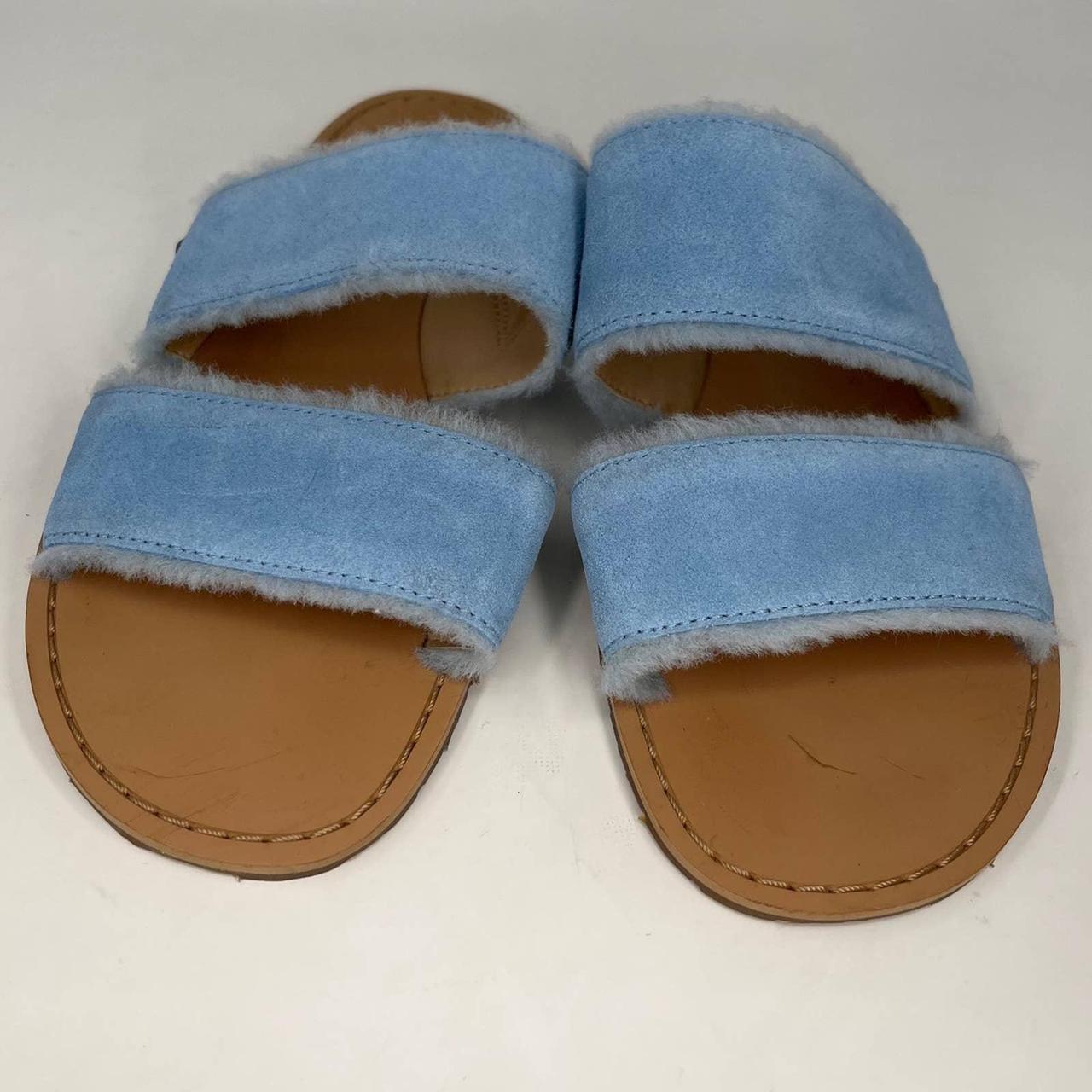 Ugg hot sale blue sandals