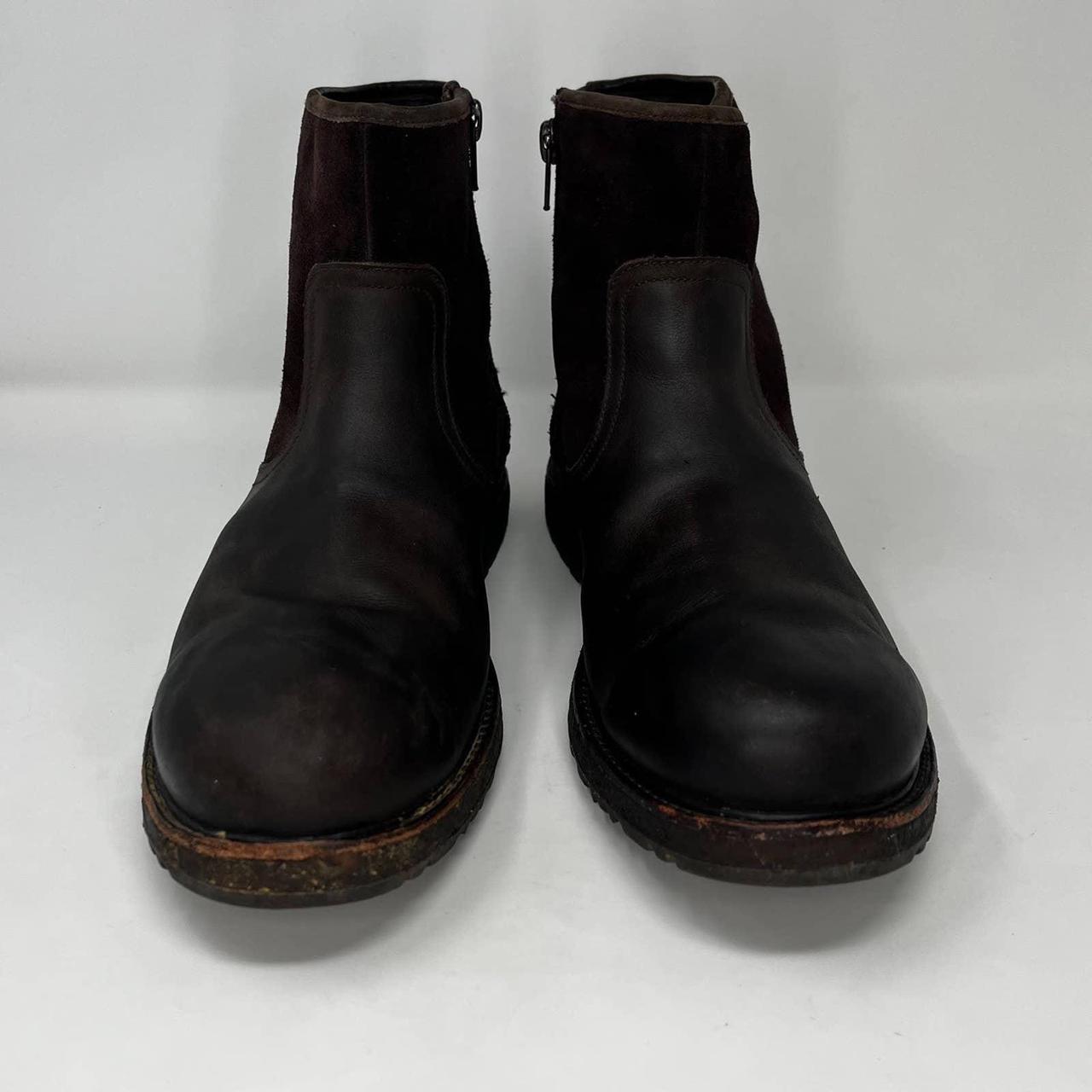 Mens distressed brown outlet boots