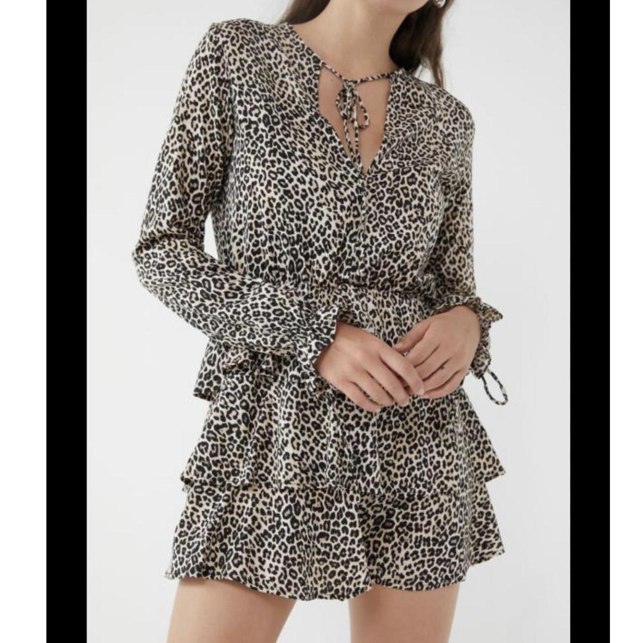 Motel kepsibelle leopard mini dress hotsell