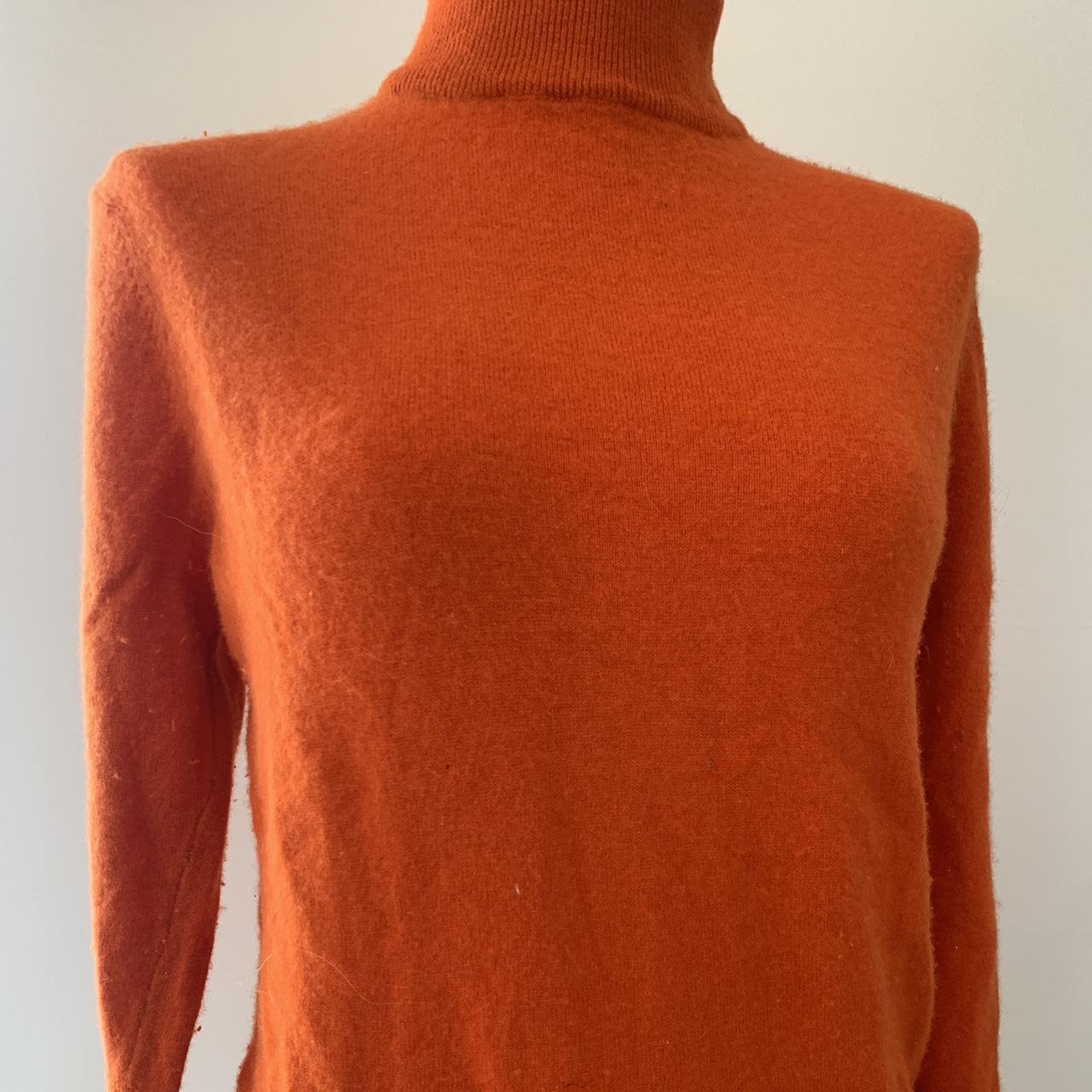 Women's Orange Jumper | Depop